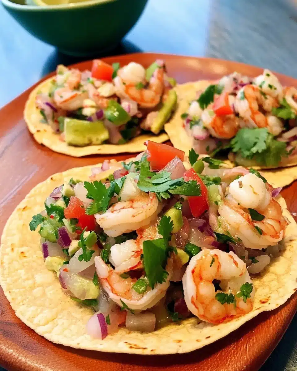 Fresh Shrimp Ceviche Tostadas You'll Love to Make Today!