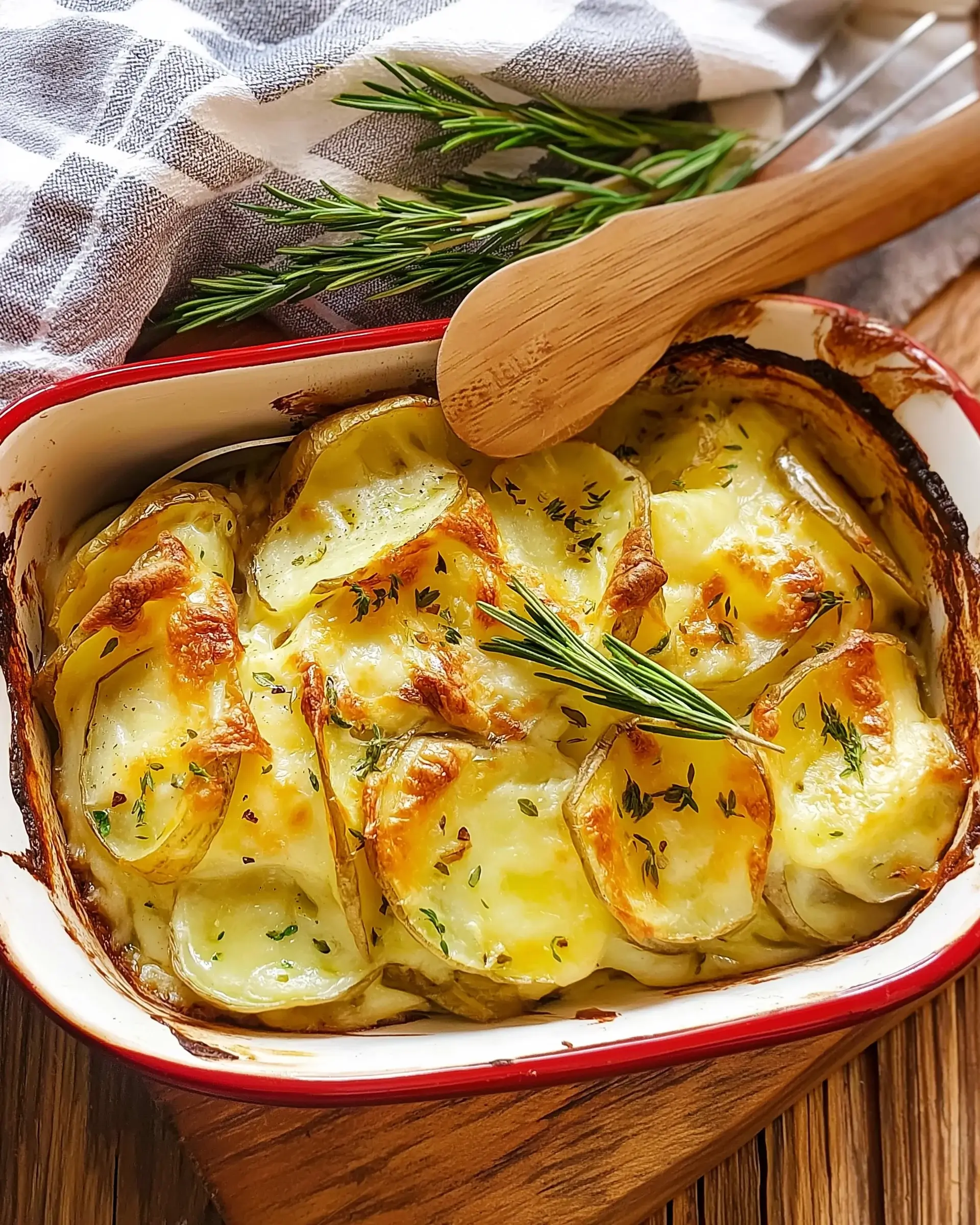 Cheesy Garlic Potato Bake: A Comforting Delight Awaits!