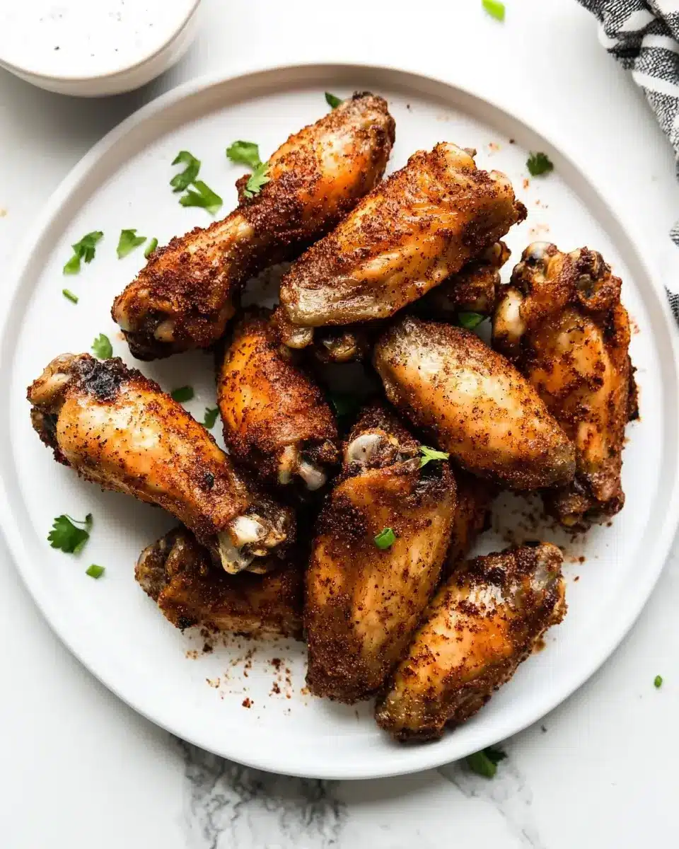 Crispy Dry Rub Chicken Wings: A Low-Carb Delight!