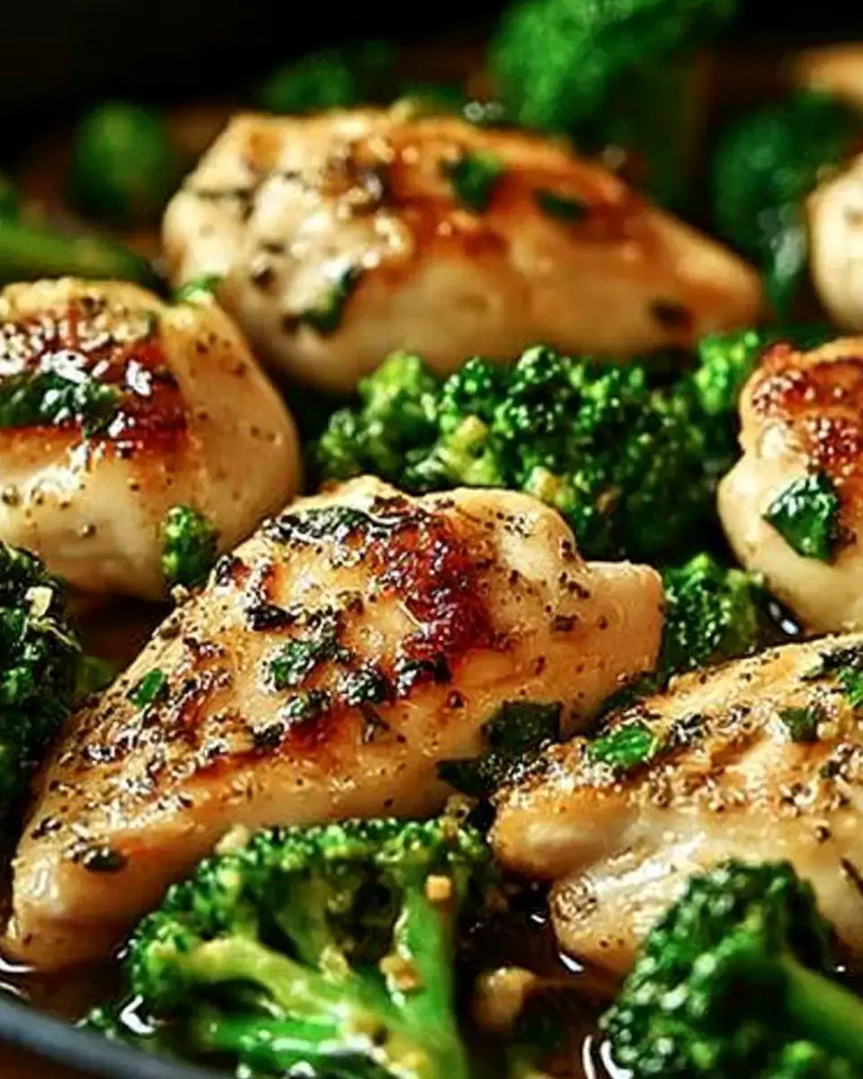 Garlic Chicken with Broccoli and Spinach: A Healthy Delight!