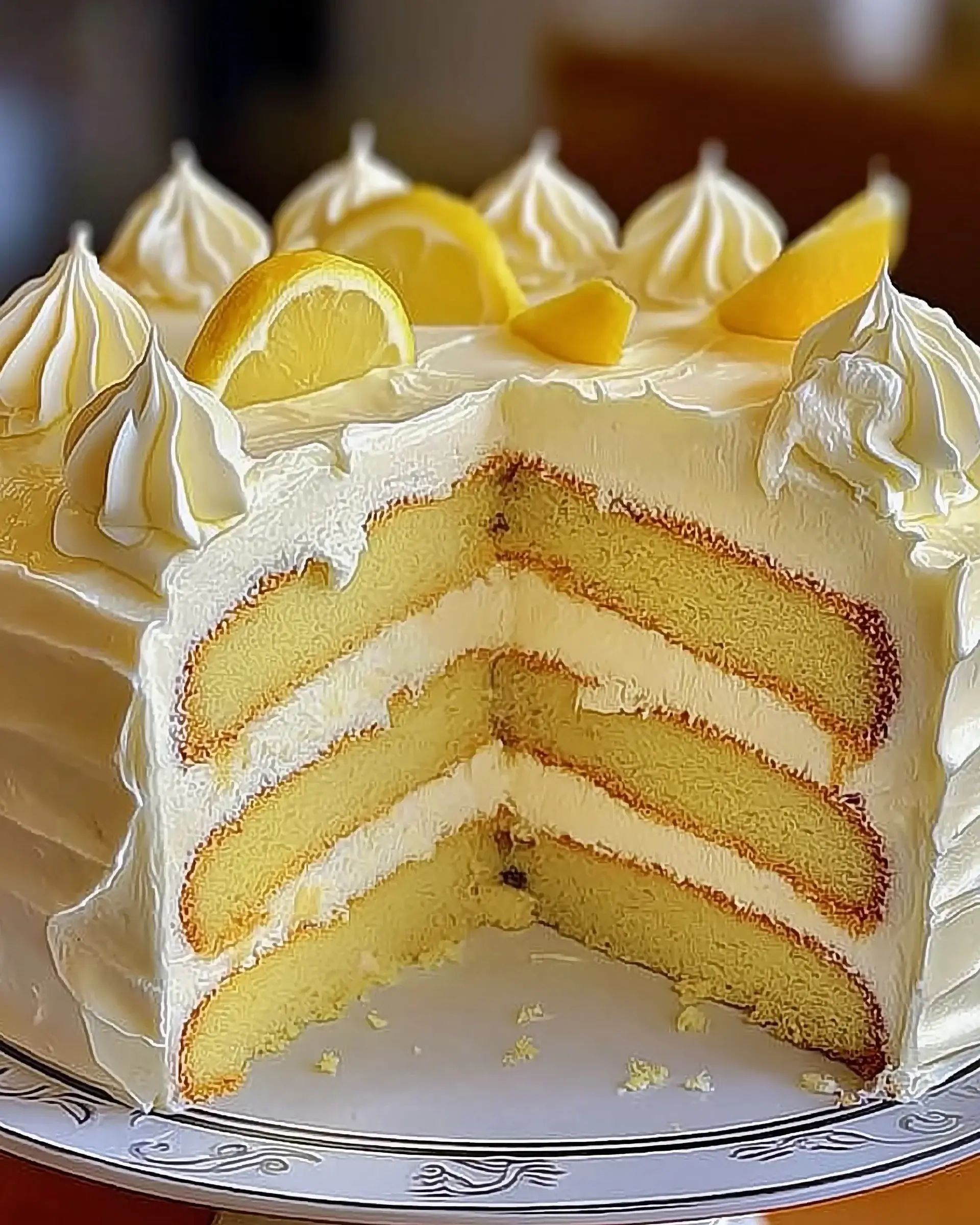 Lemon Velvet Cake with Lemon Cream Cheese Frosting: Dive In!