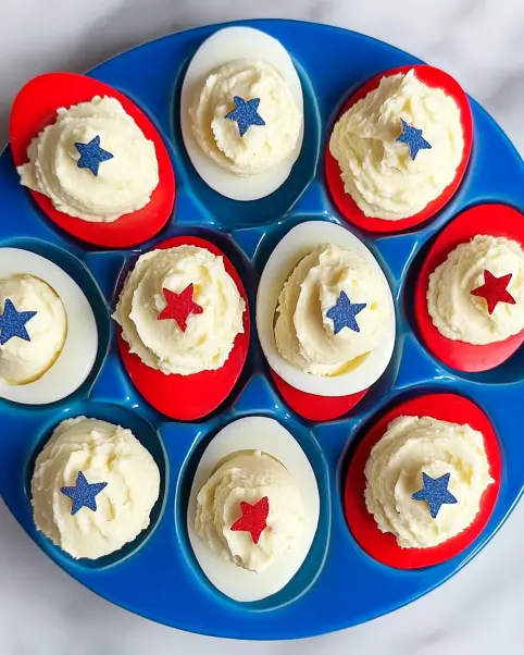 Patriotic Deviled Eggs: A Festive Recipe to Try!
