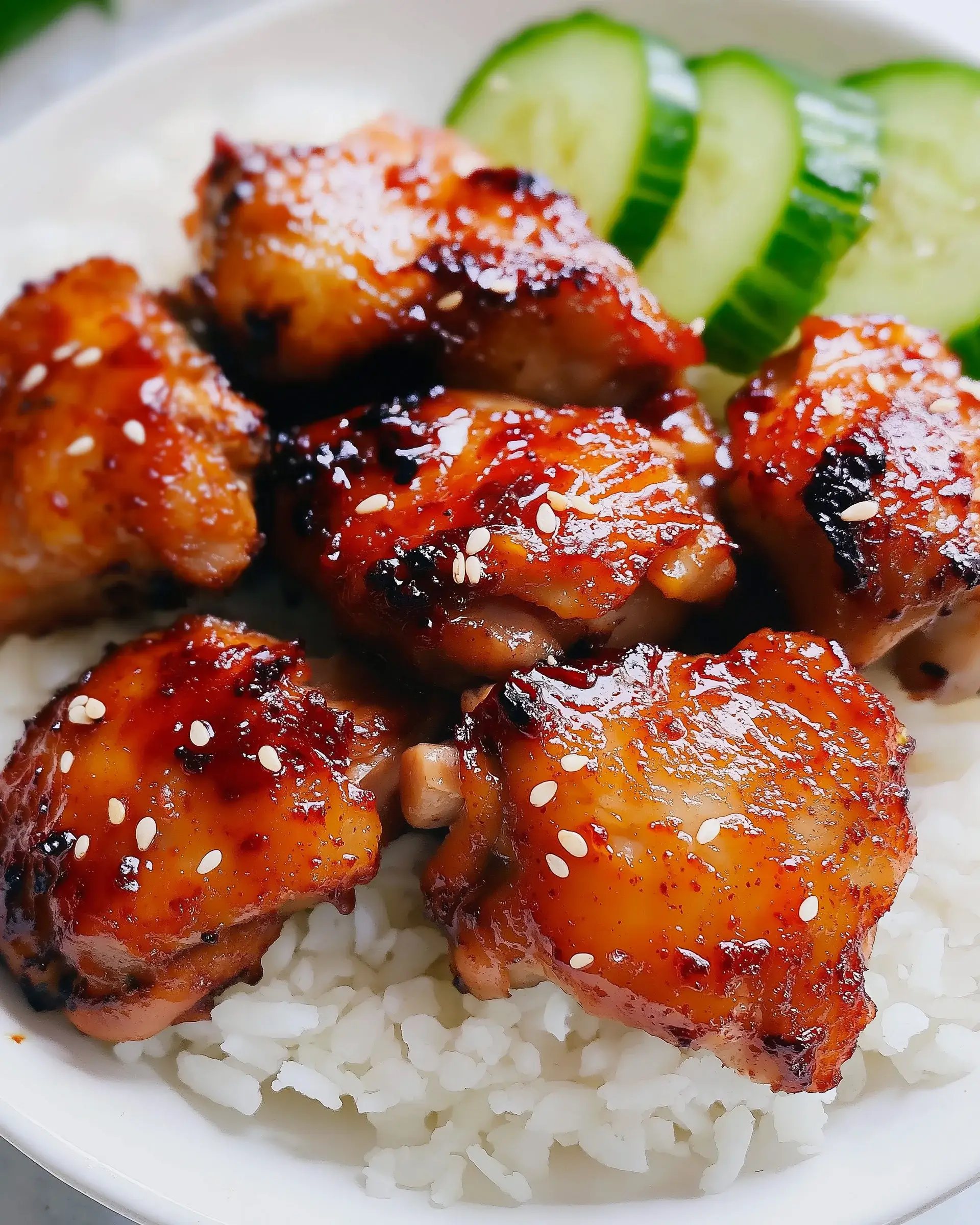 Sticky Sweet Chili Chicken Thighs in Air Fryer: Quick and Delicious!