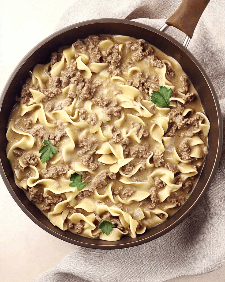 Ground Beef Stroganoff: A Deliciously Easy Recipe!
