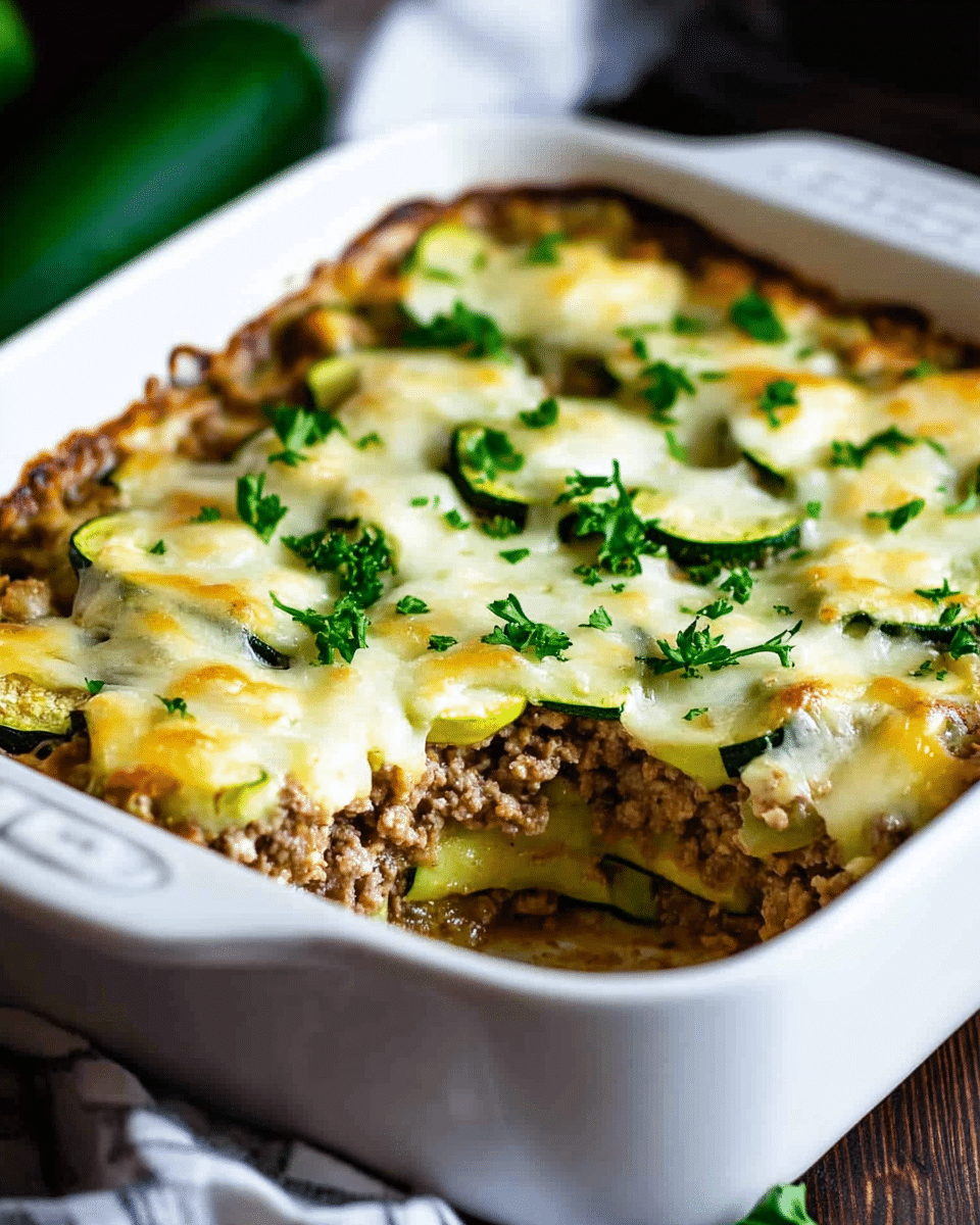 Zucchini Casserole with Ground Beef: A Delightful Recipe!