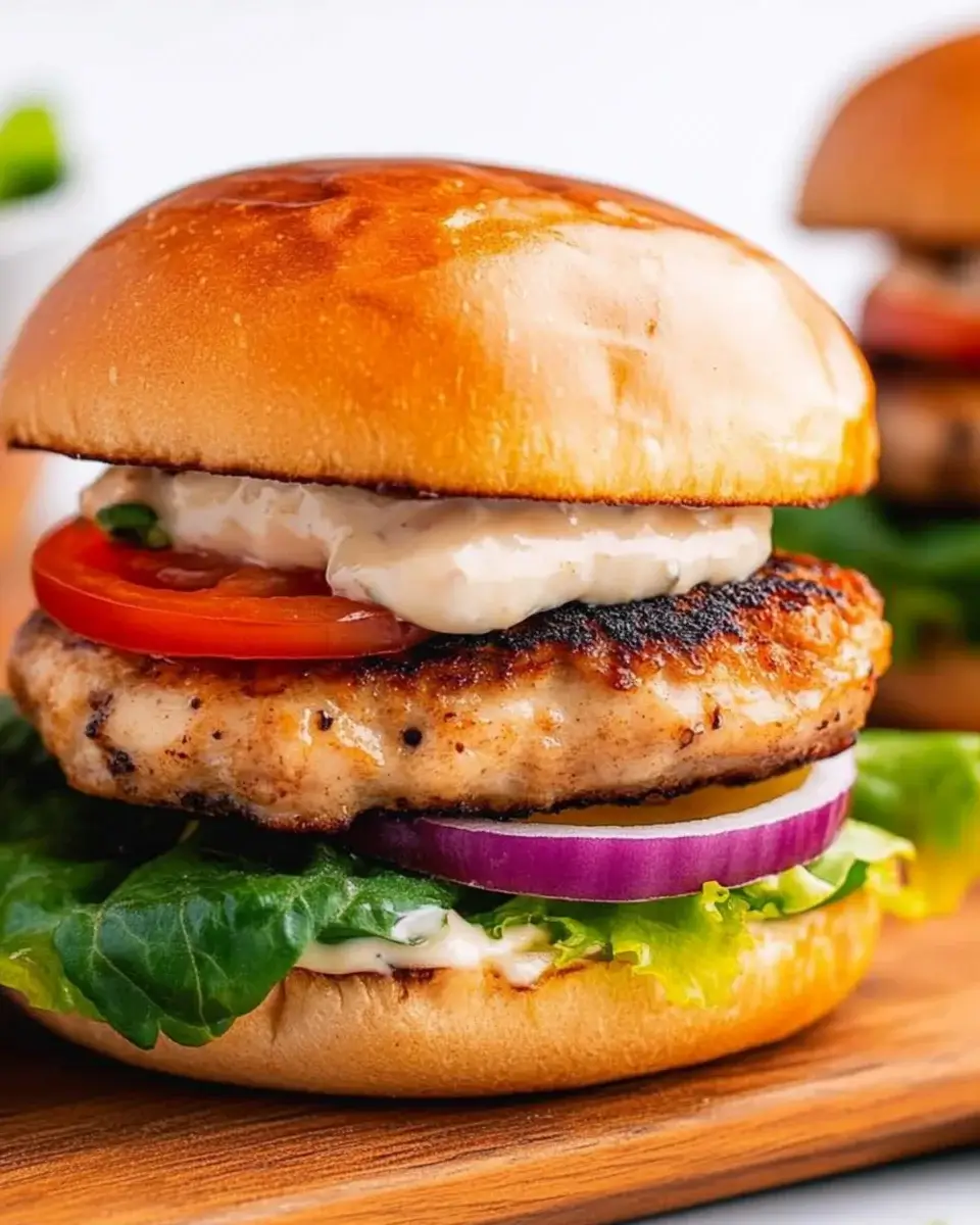 GRILLED CHICKEN BURGERS: The Juiciest Recipe You'll Love!