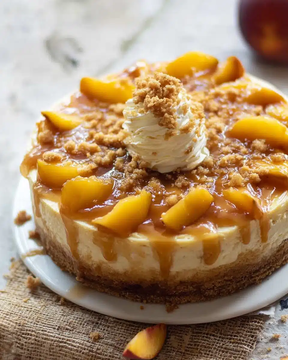 Peach Cobbler Cheesecake: A Delicious Recipe to Try!