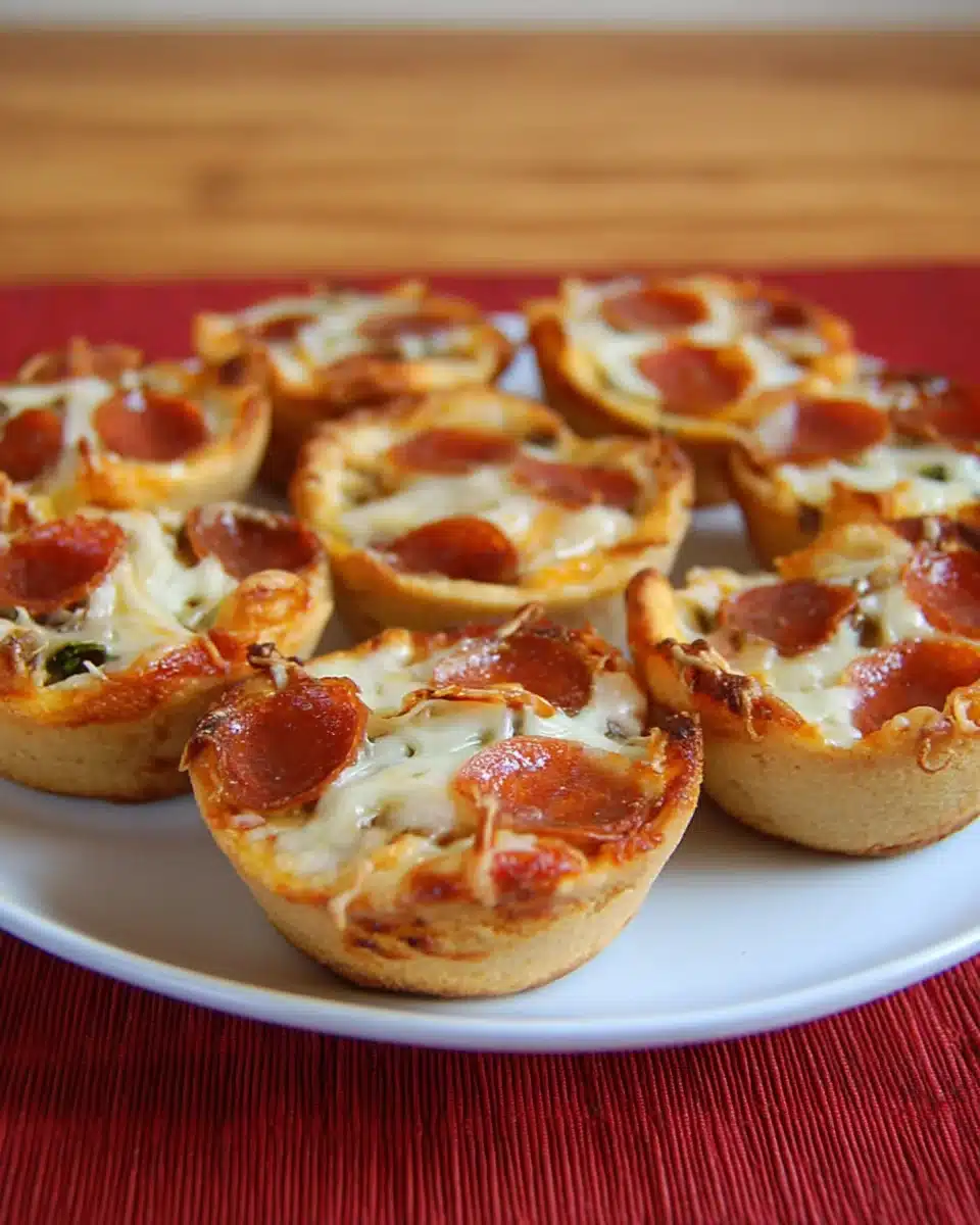 Pizza Cupcakes: Discover the Ultimate Savory Treat!