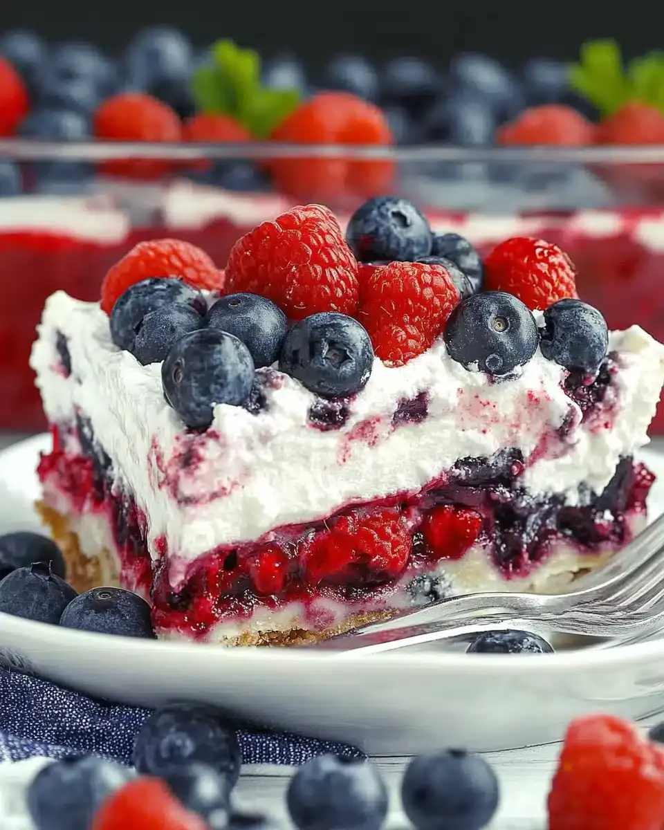 Summer Berry Lasagna: A No-Bake Delight to Savor!