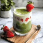 Strawberry Matcha Latte