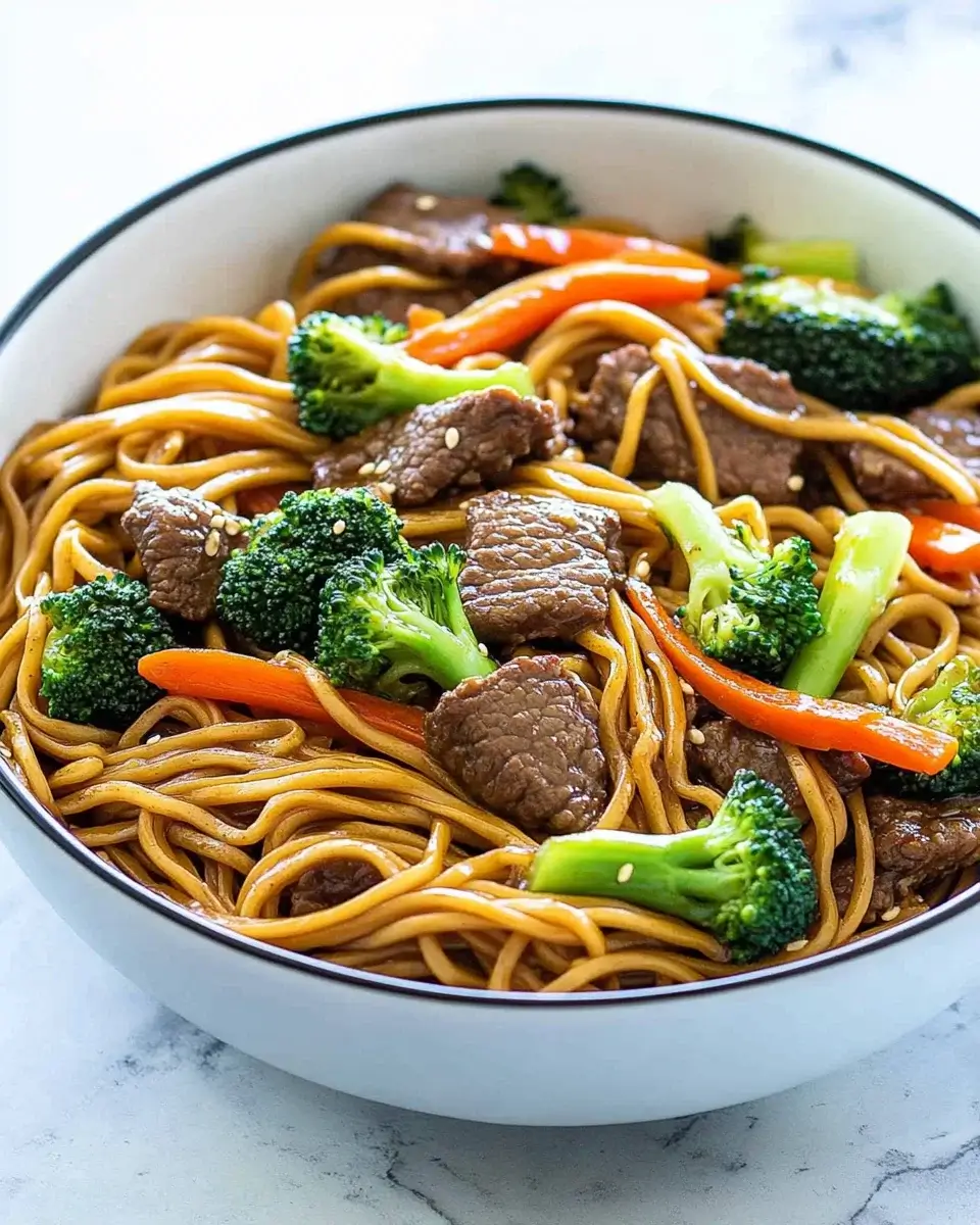 Beef and Broccoli Lo Mein: Discover the Perfect Recipe!