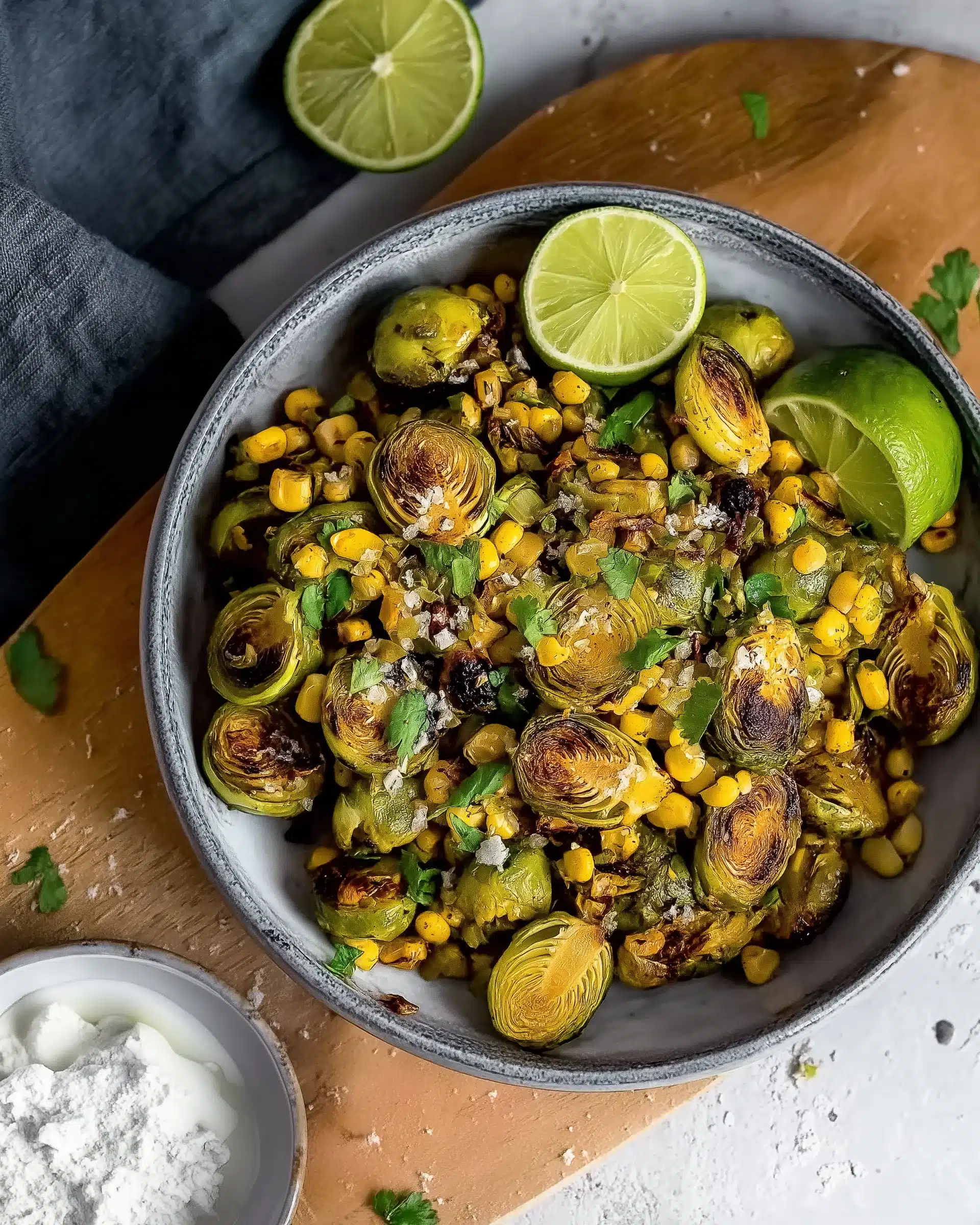 Mexican Street Corn Brussels Sprouts: A Must-Try Recipe!