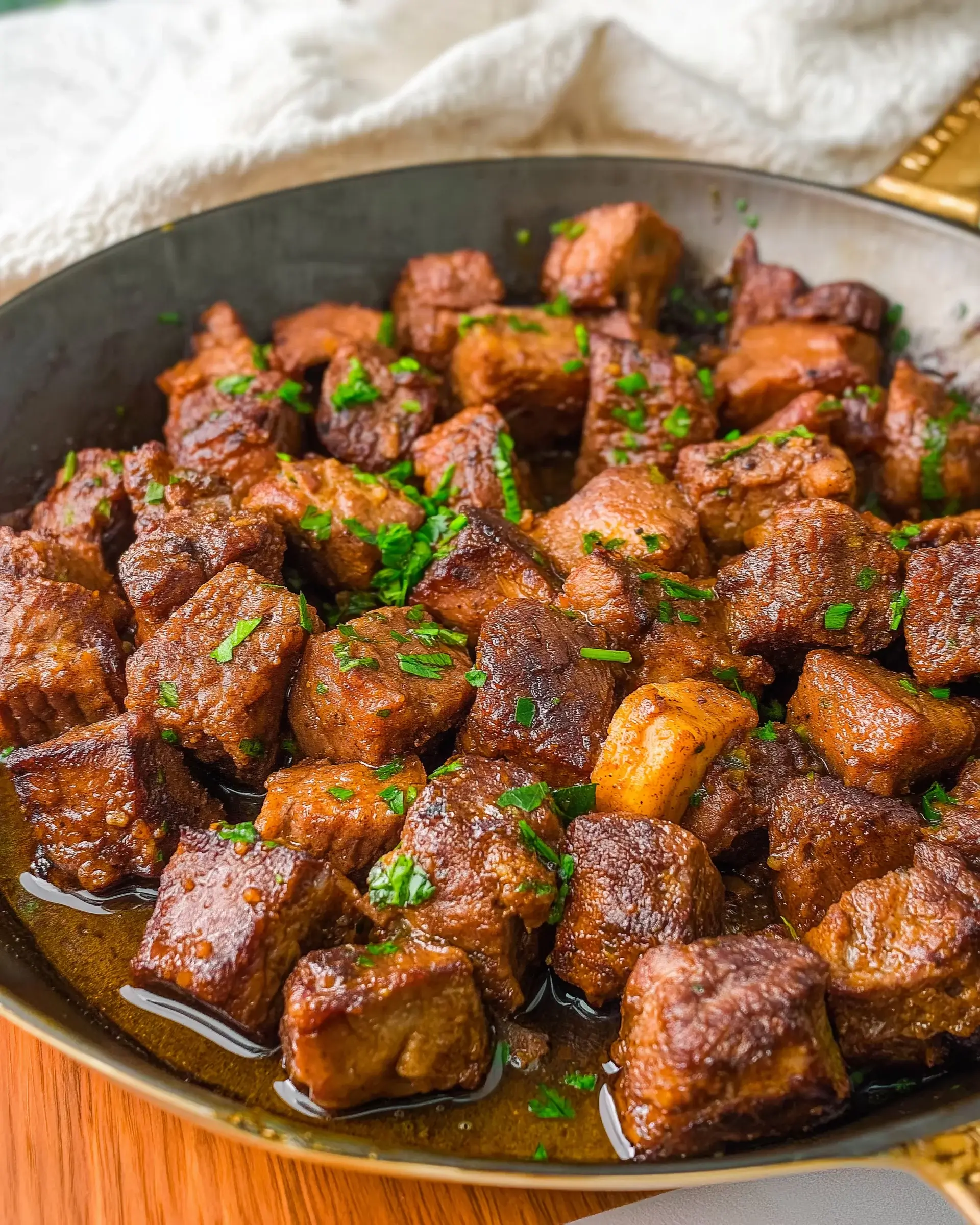 Cajun Garlic Butter Steak Bites will wow your guests!
