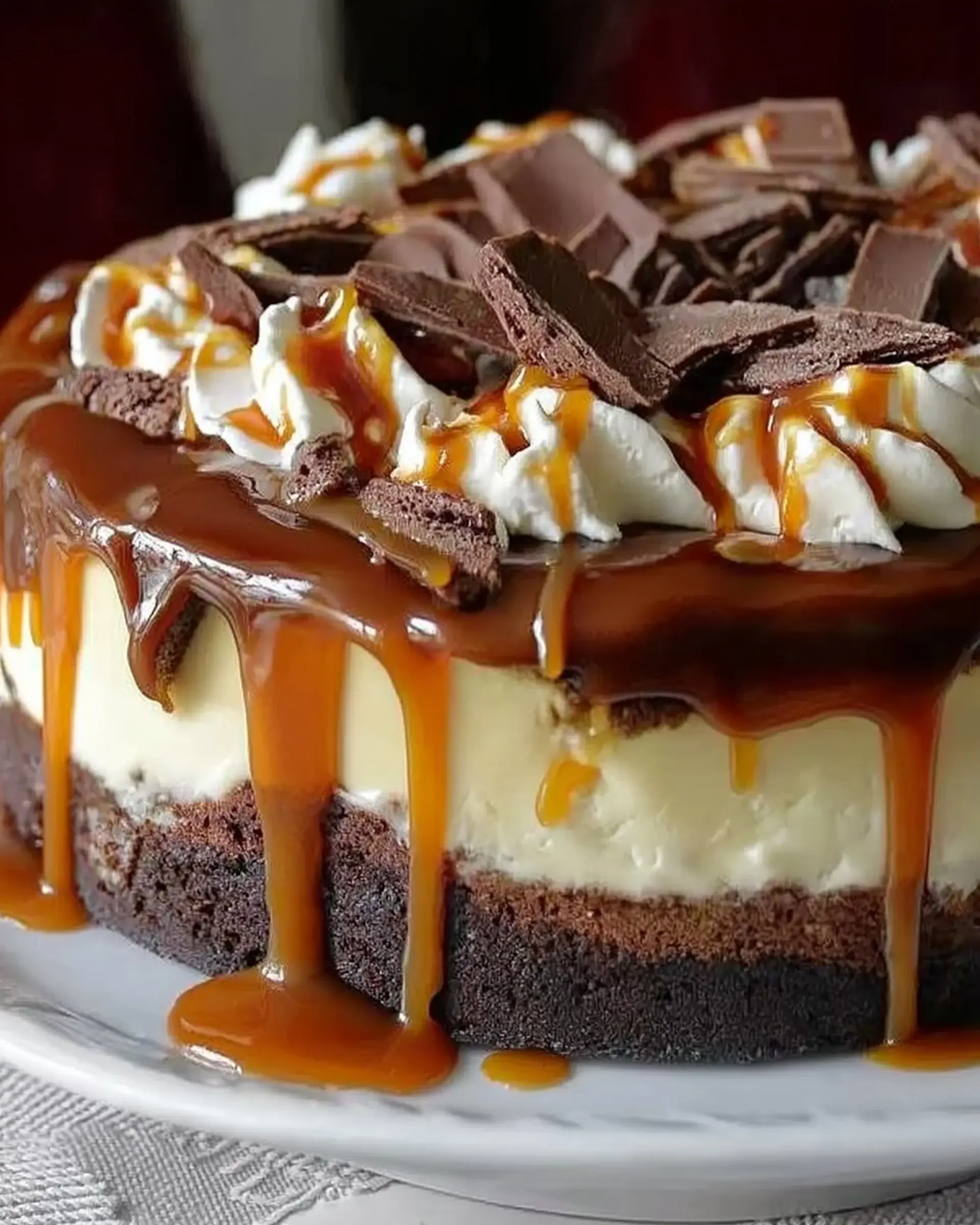 Caramel Brownie Cheesecake: A Decadent Recipe to Try!
