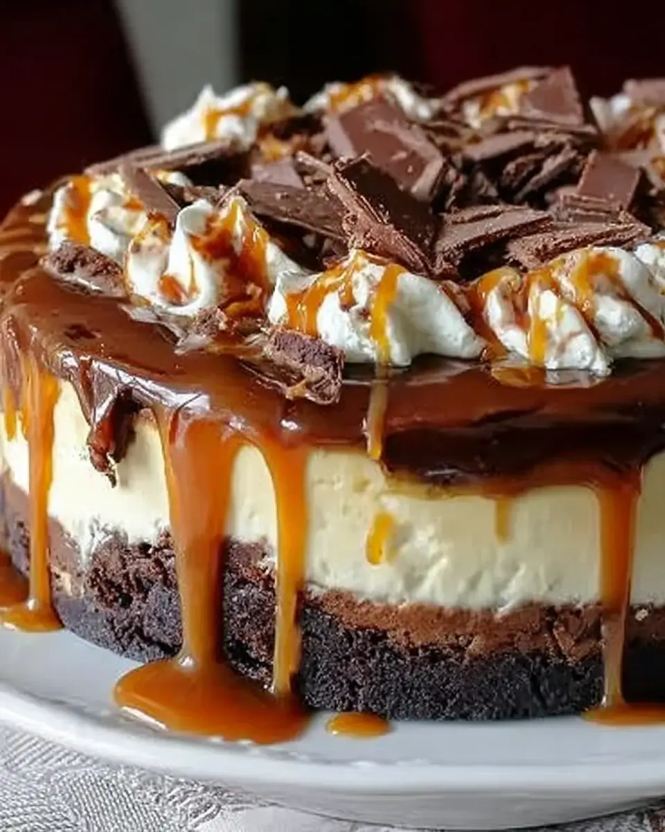 Caramel Brownie Cheesecake: A Decadent Recipe to Try!