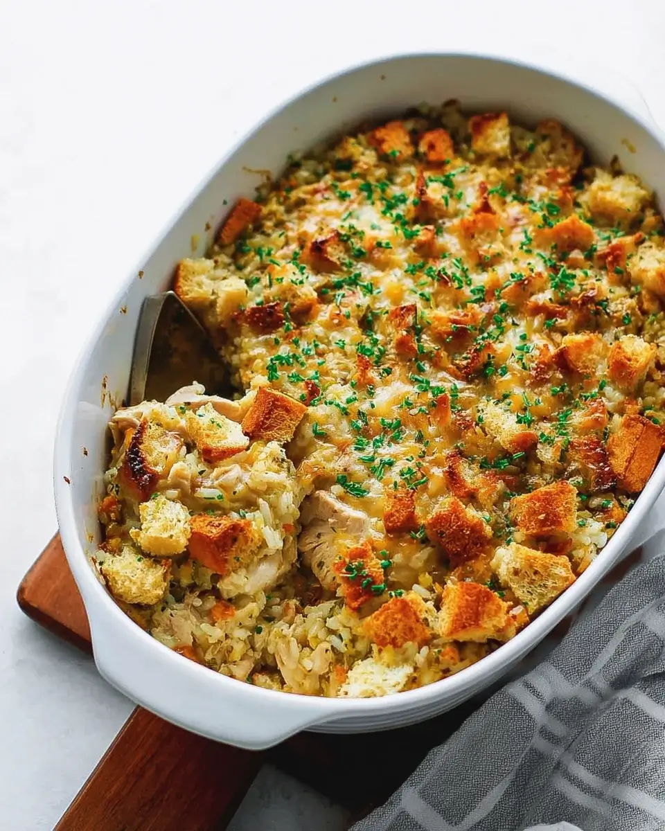Chicken Rice Casserole (No Canned Soups!) for Flavorful Meals