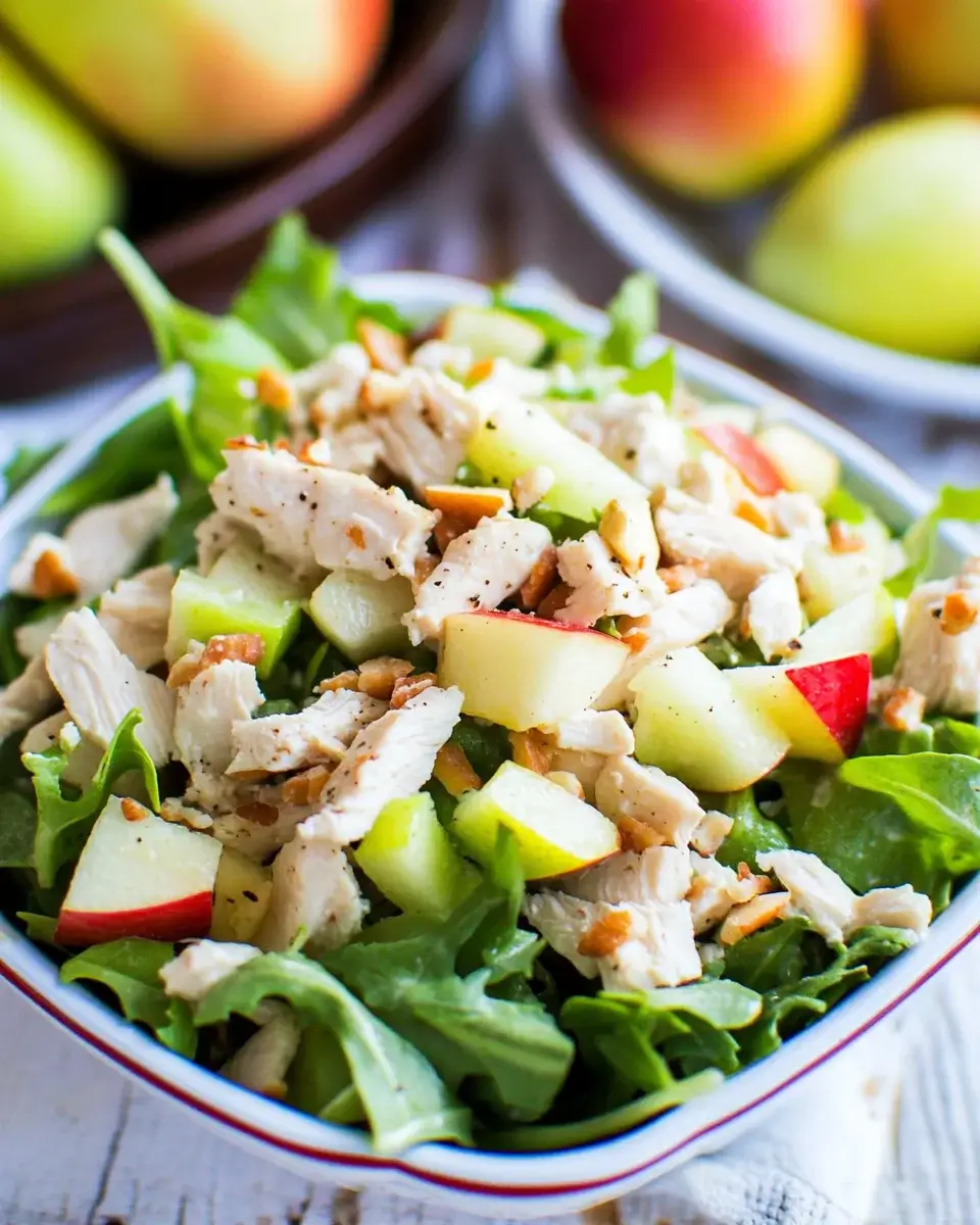 Chicken Salad with Apples: A Refreshing Flavor Twist!