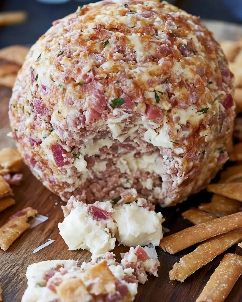 Chipped Beef Cheese Ball: A Delicious Party Favorite!