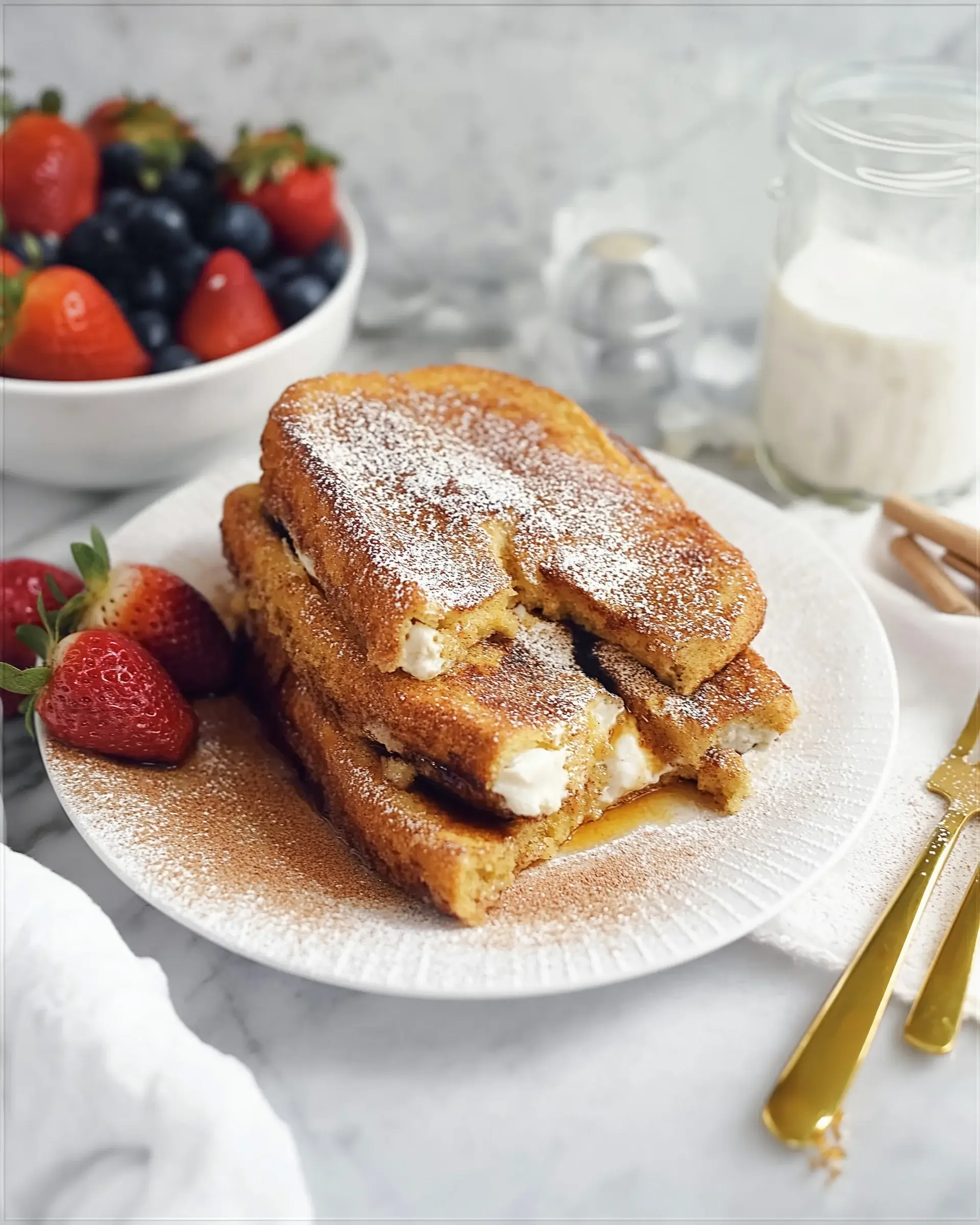 Churro Stuffed French Toast: A Sweet Morning Delight!
