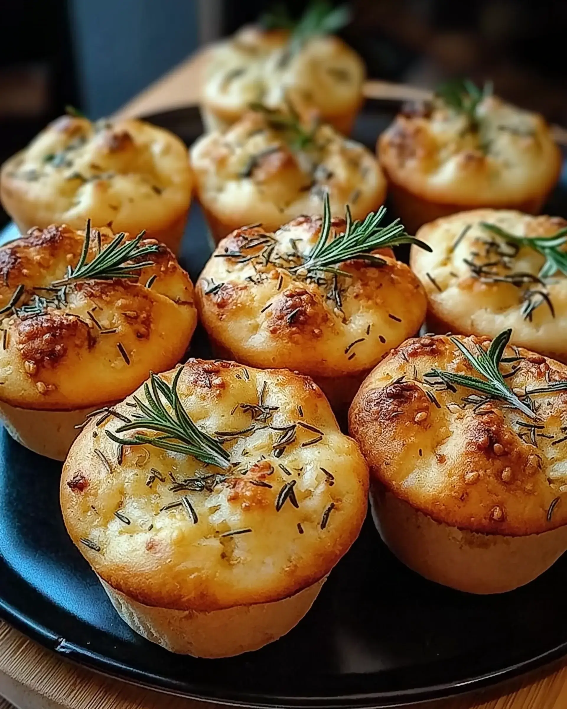 Easy Garlic Rosemary Focaccia Muffins: Bake Deliciousness Today!