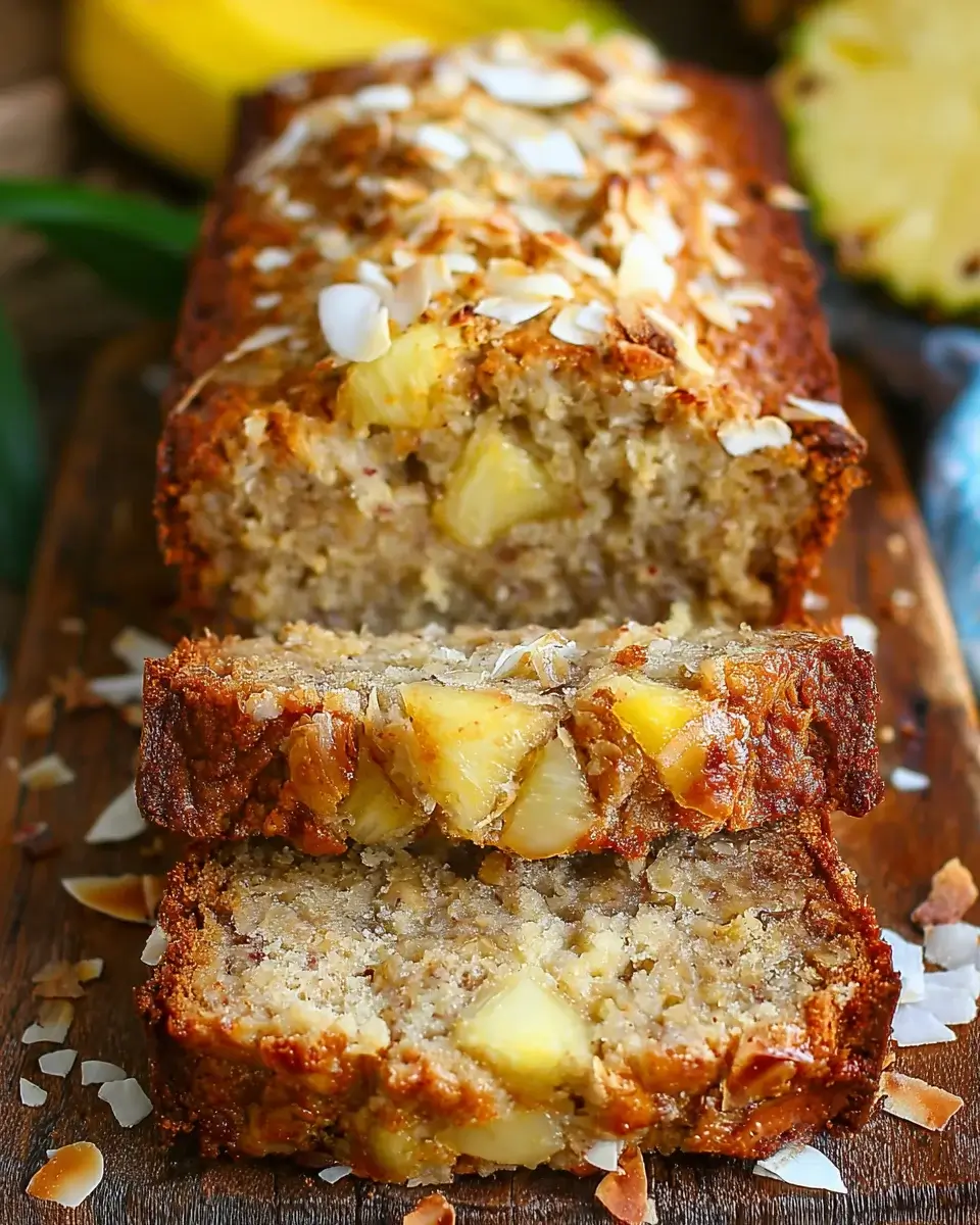 Best Hawaiian Banana Bread with Pineapple and Coconut: A Must-Try Recipe!