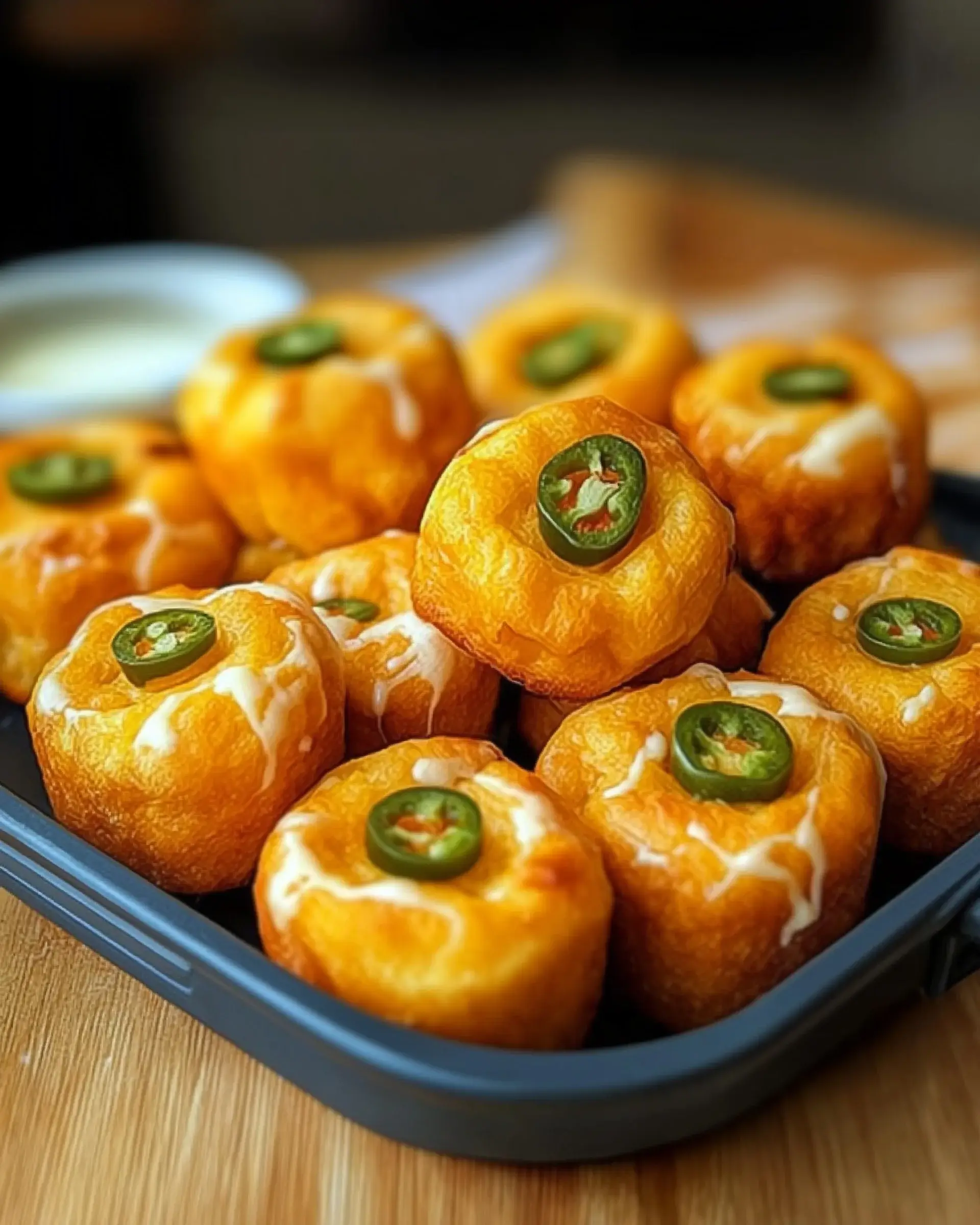 Honey Butter Cornbread Poppers: A Sweet Savory Delight