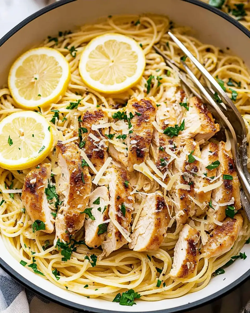 Lemon Chicken Pasta: A Quick & Creamy Delight Recipe