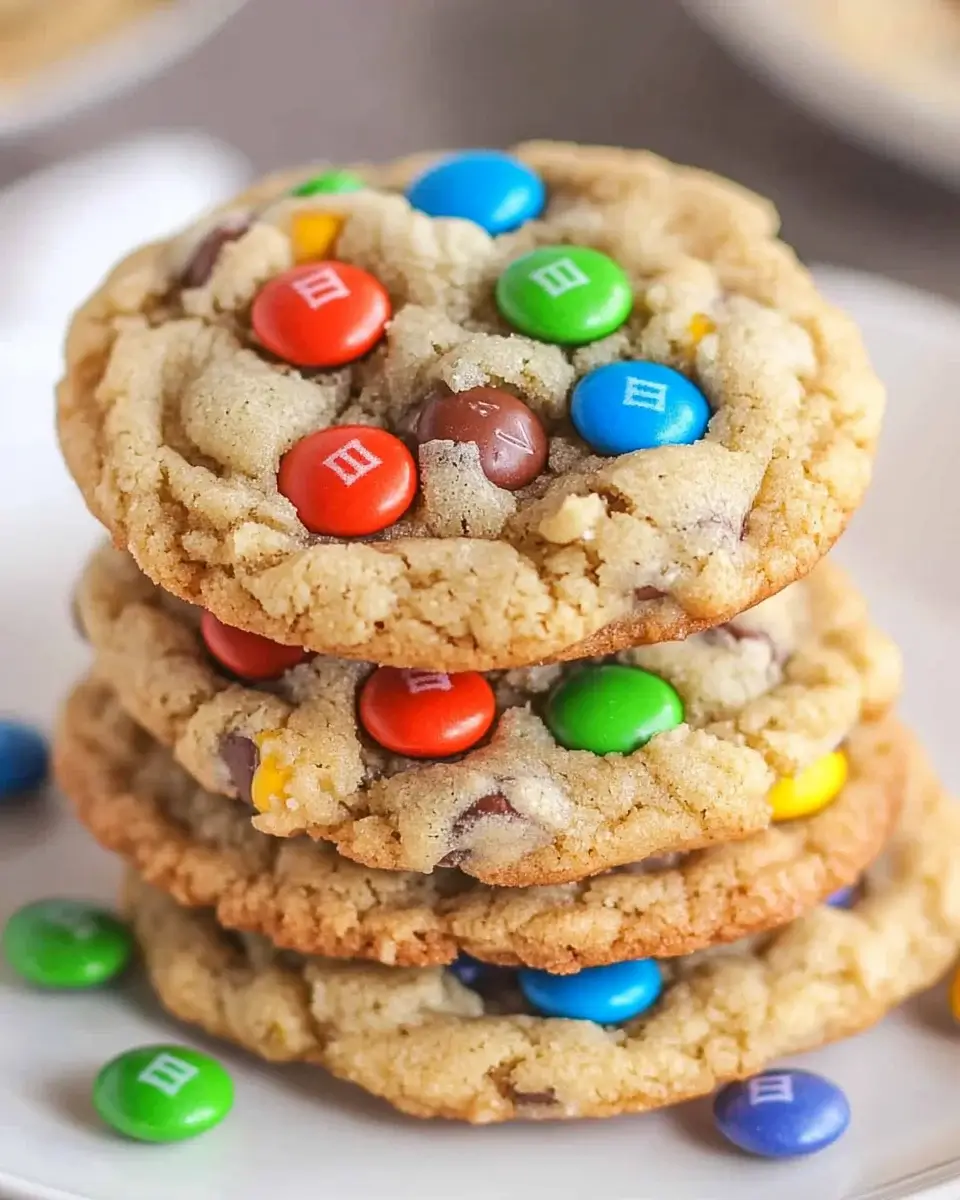M&M cookies that will delight your taste buds!