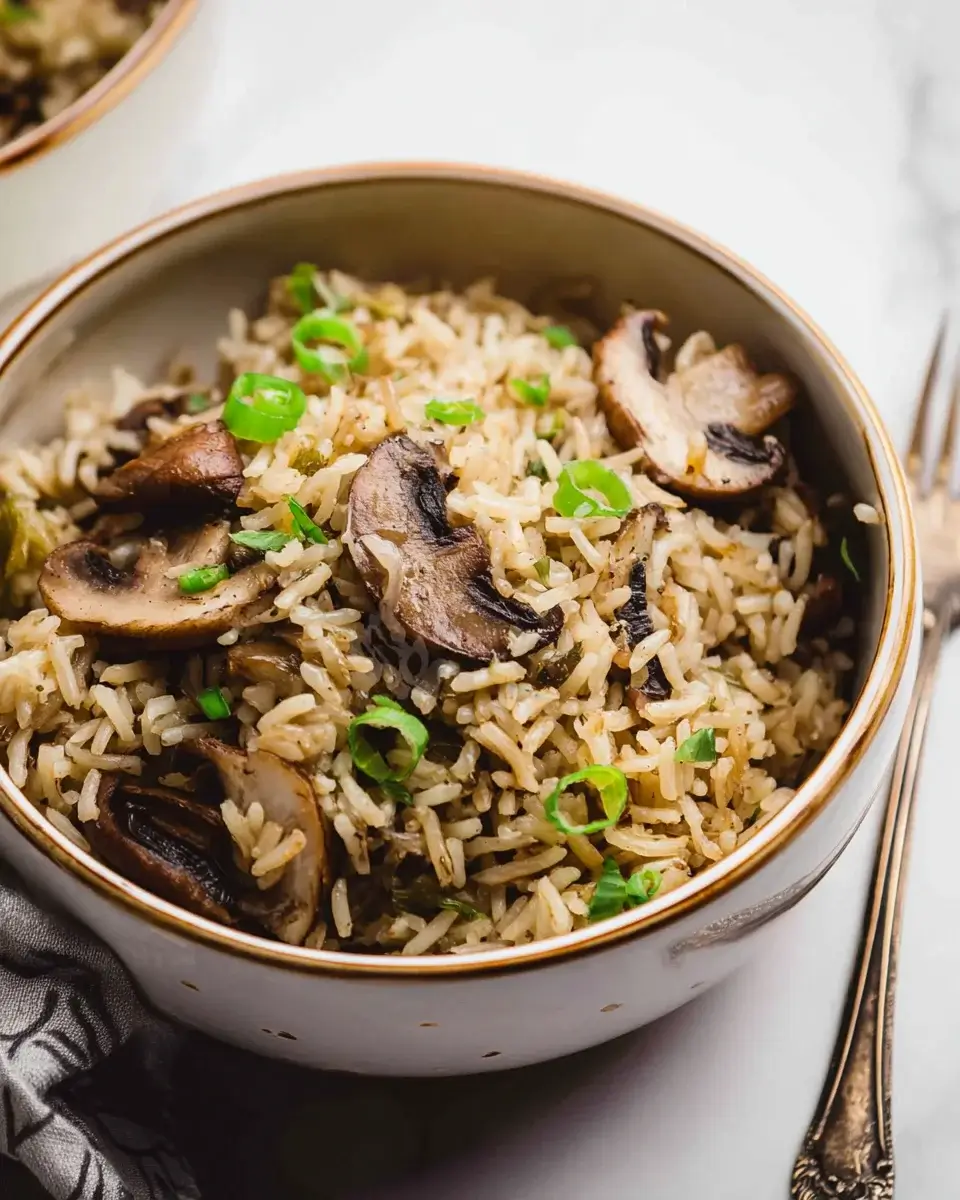 One-Pot Mushroom Rice: Discover Your New Favorite Comfort!