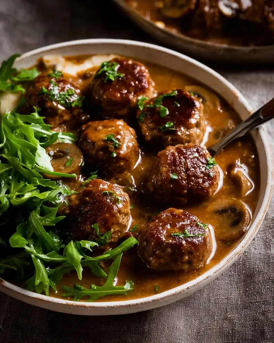 Tasty Slow Cooker Salisbury Steak Meatballs that Delight!
