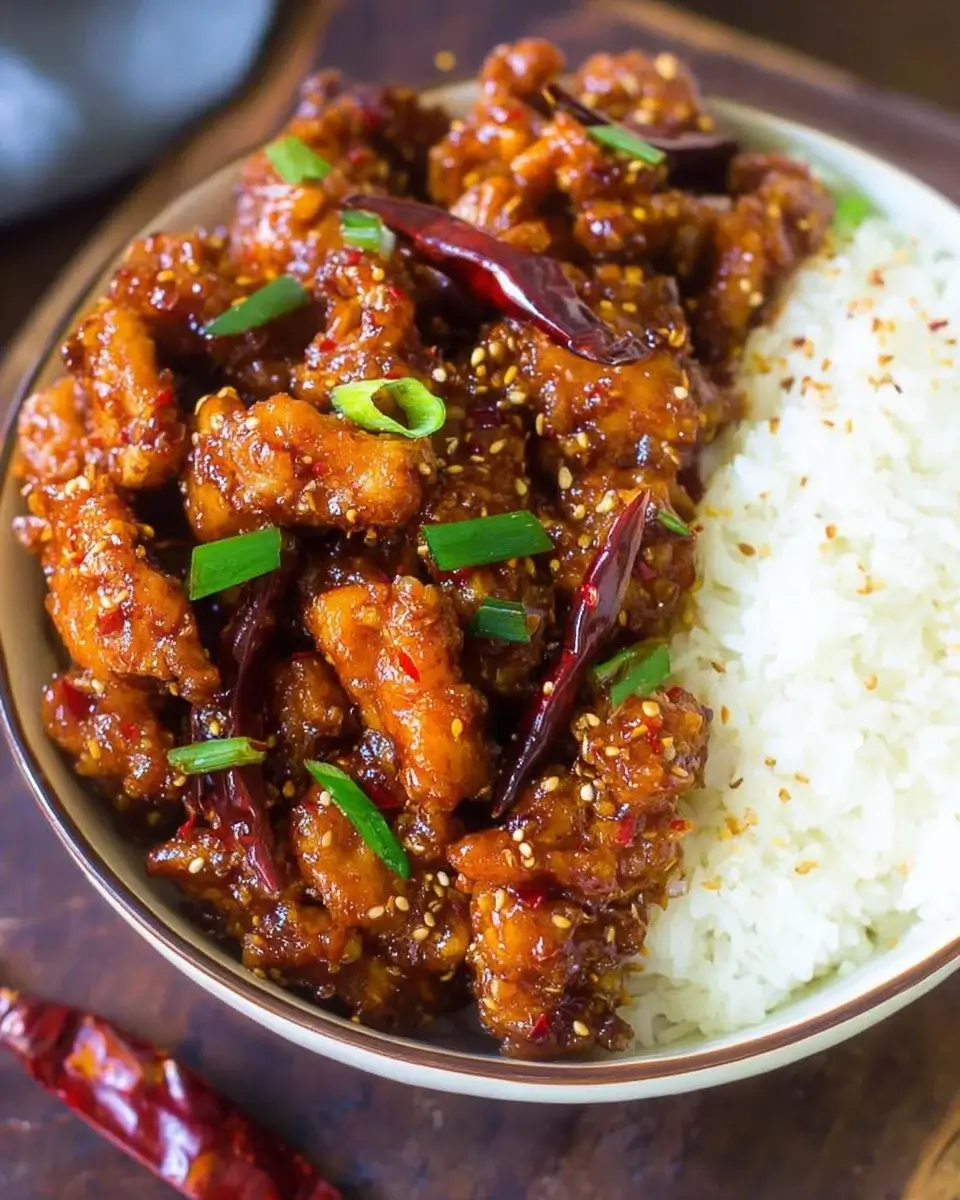 Sweet & Spicy Sticky Chicken that’s Irresistibly Delicious!