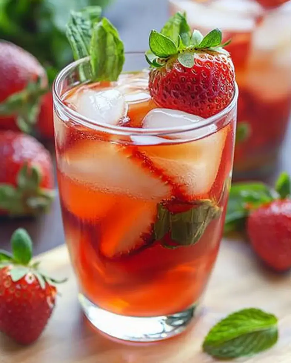 Strawberry Iced Tea: A Refreshing Summer Delight Recipe