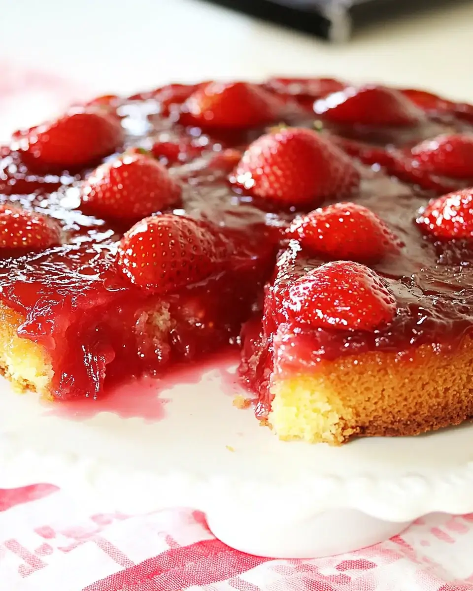 Strawberry Upside Down Cake: Discover the Perfect Recipe!