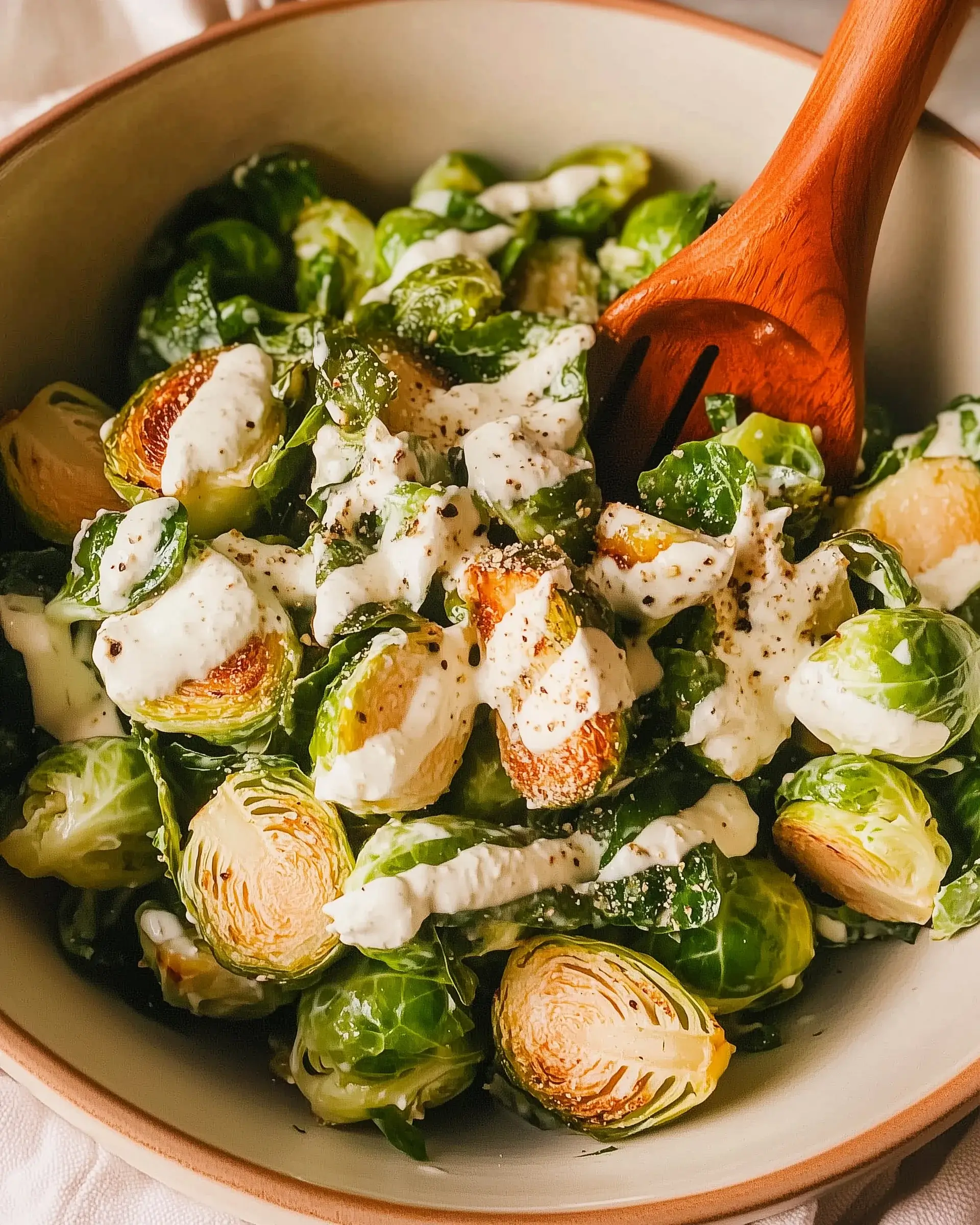 Brussel Sprout Caesar Salad: A Delightfully Crunchy Twist!