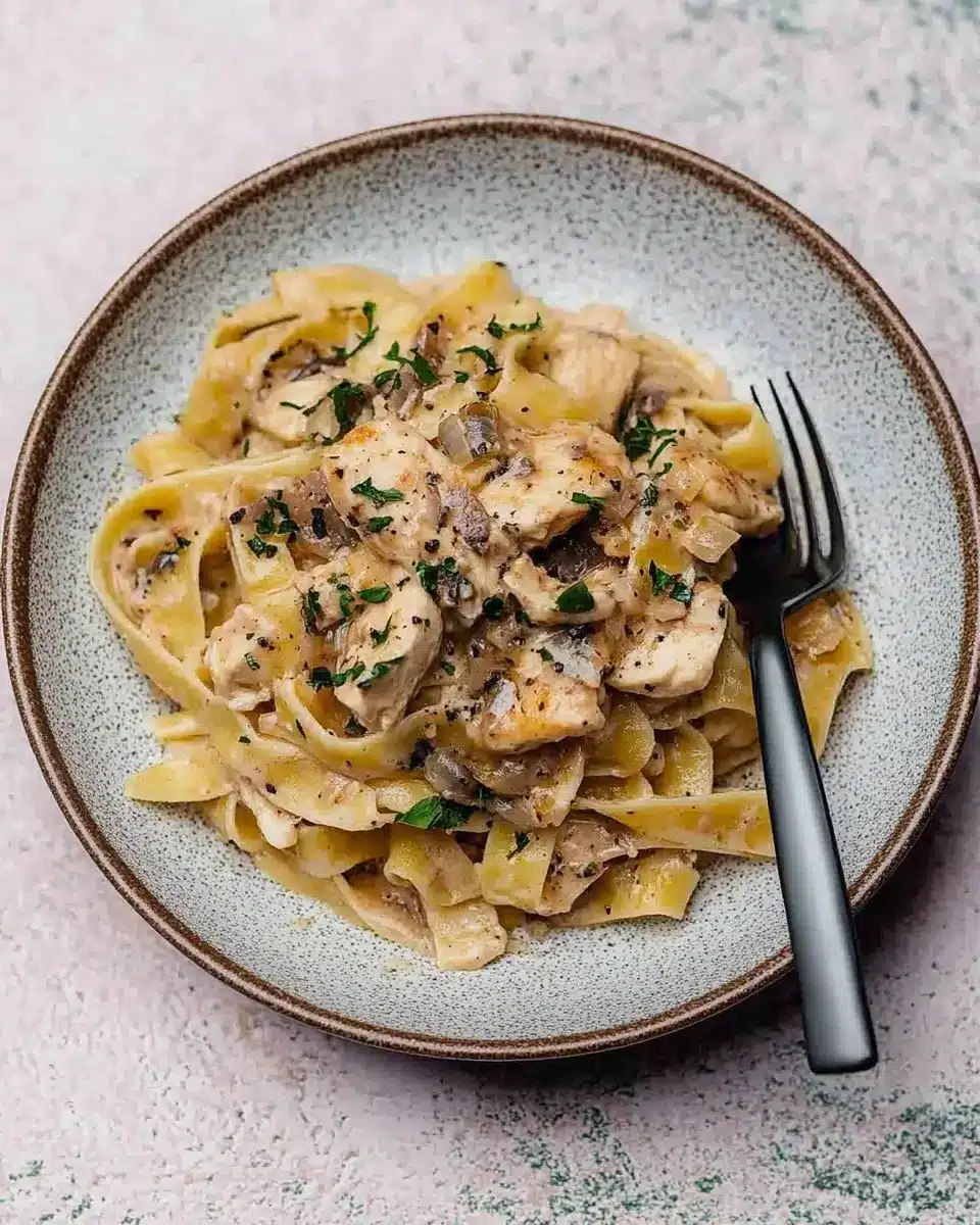 Cozy & Comforting Chicken Marsala Pasta Recipe Revealed!