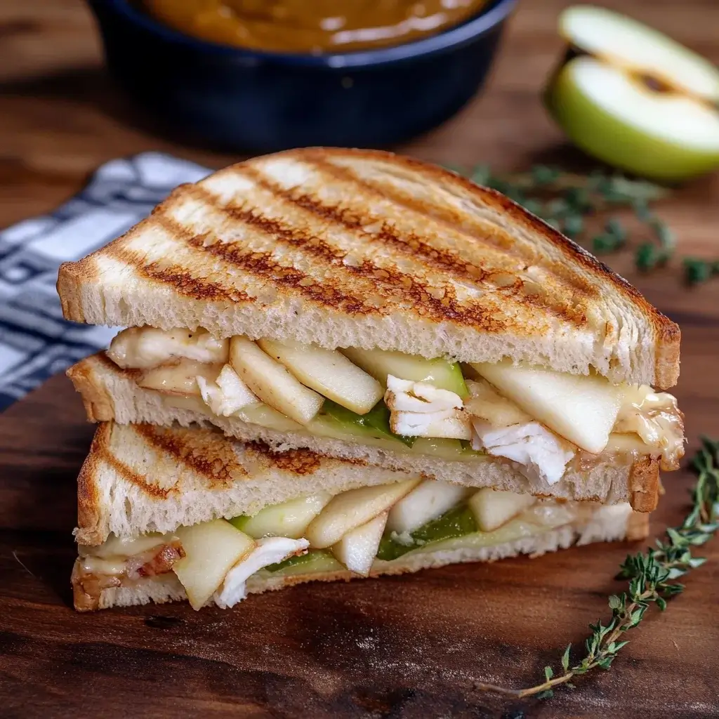 Turkey Apple Brie Panini - Discover Sweet New Flavor!