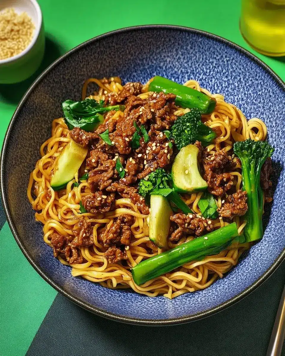 Sticky Beef Noodles: A Delicious Dinner Delight!