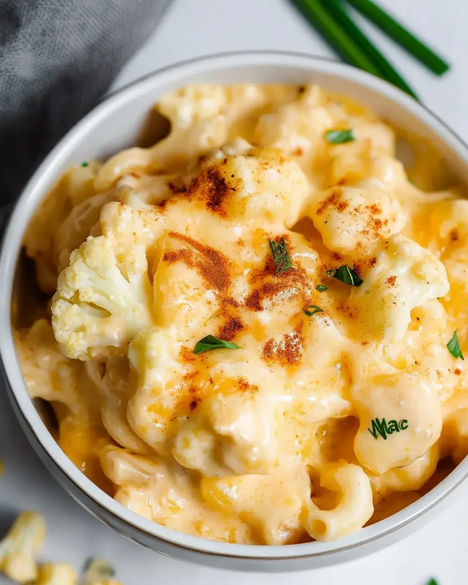 BEST Cauliflower “Mac” and Cheese Recipe: Delightfully Creamy!