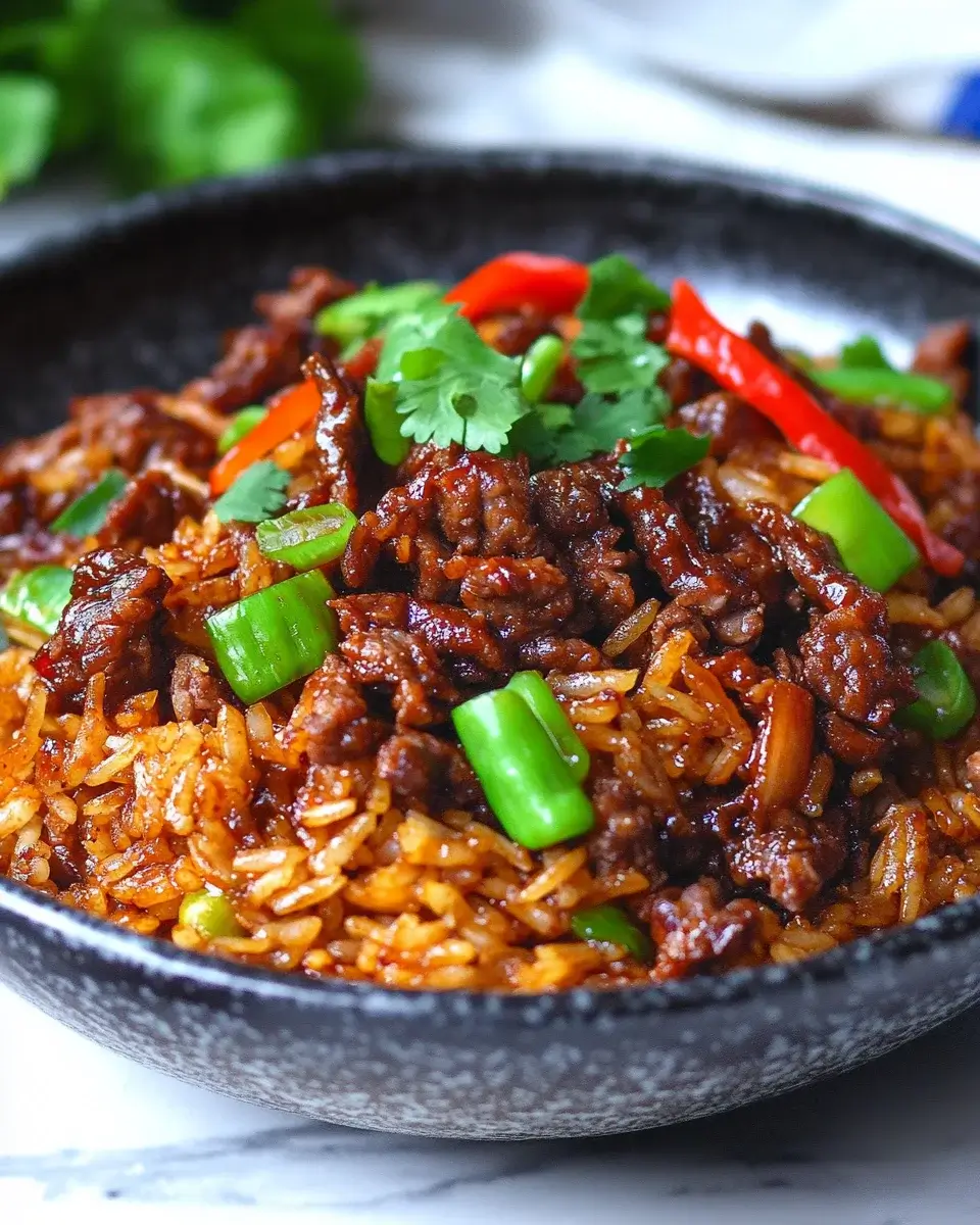 Crispy Chilli Beef Rice: A Flavorful Recipe to Try!
