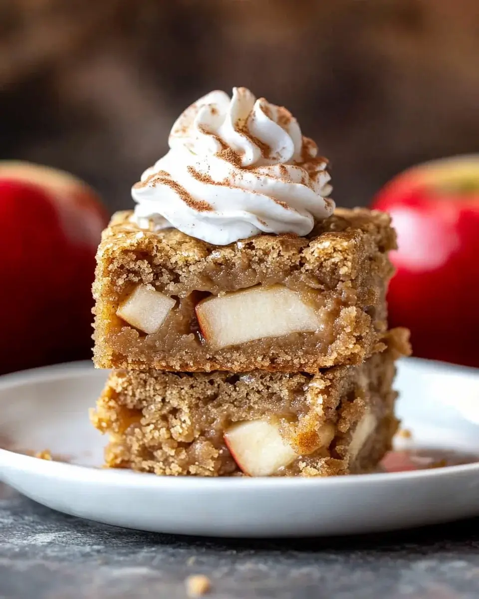 Cinnamon Apple Blondies: Easy Recipe for Cozy Treats