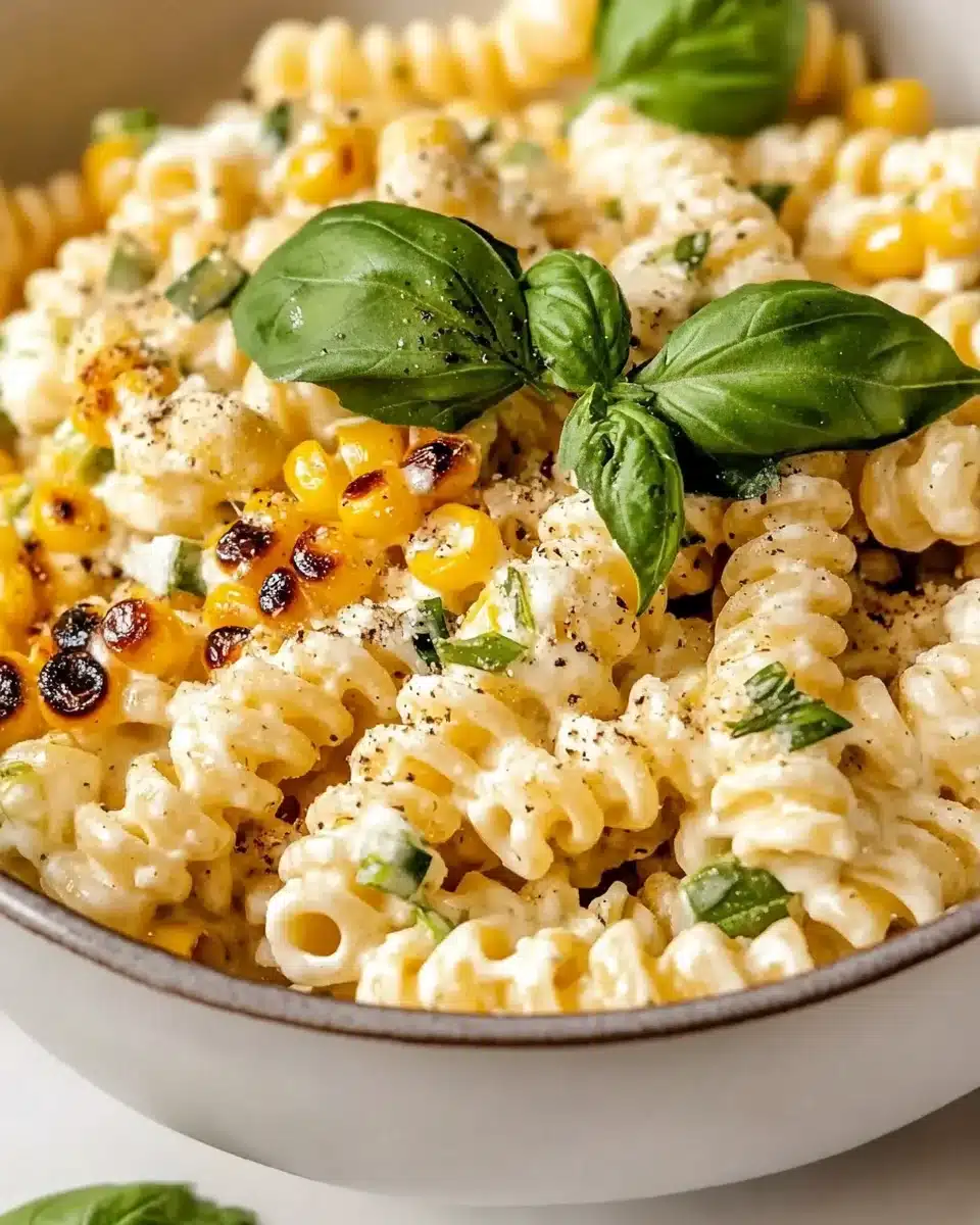 Creamy Street Corn Pasta Salad: A Must-Try Recipe!