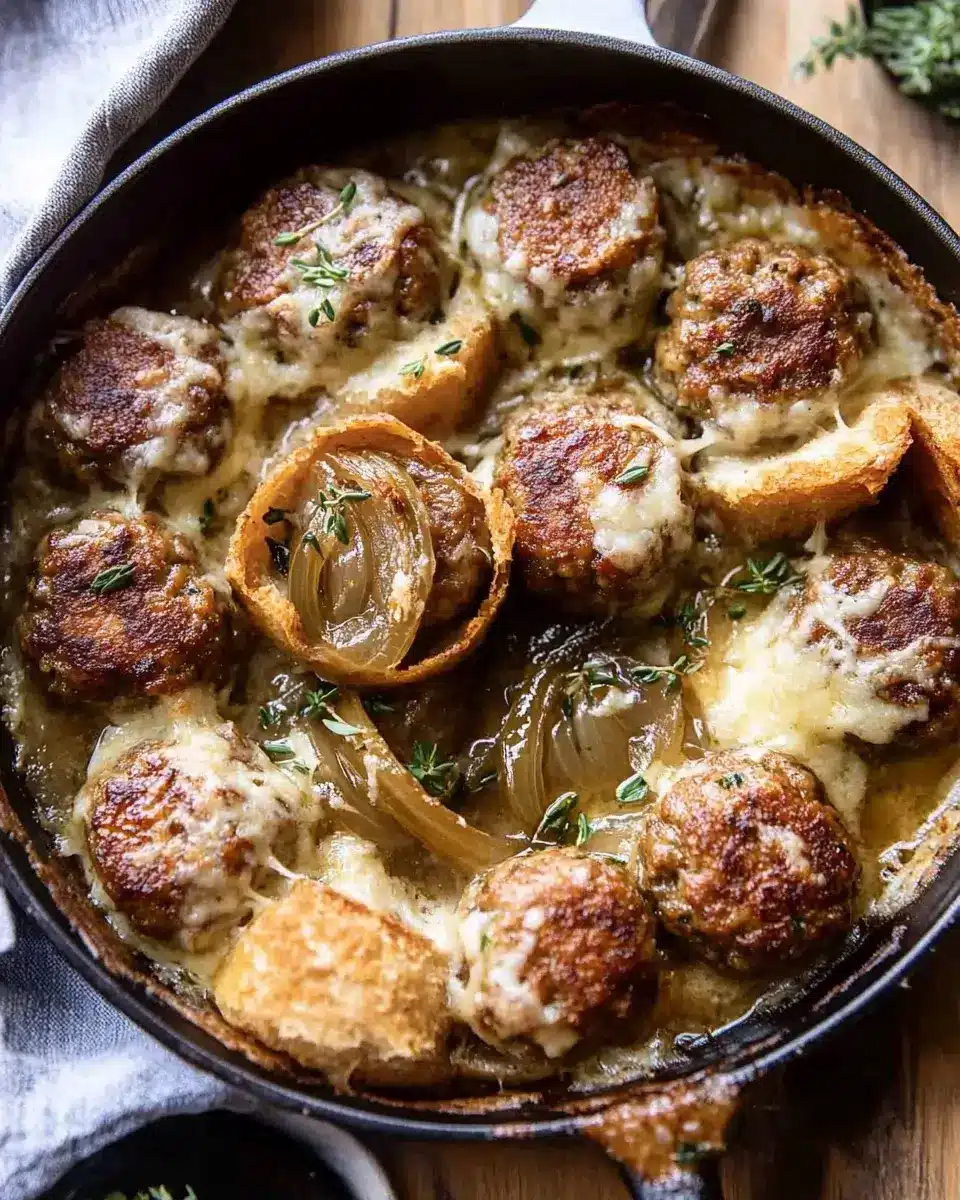 French Onion Meatballs: Discover the Ultimate Recipe!