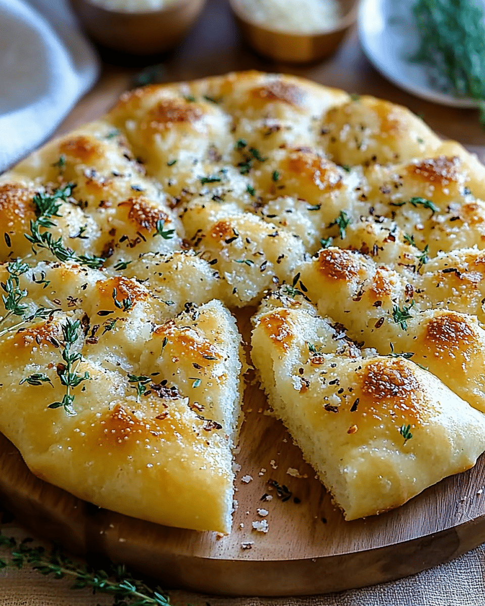 Garlic Parmesan Focaccia Bread: Easy to Make at Home!
