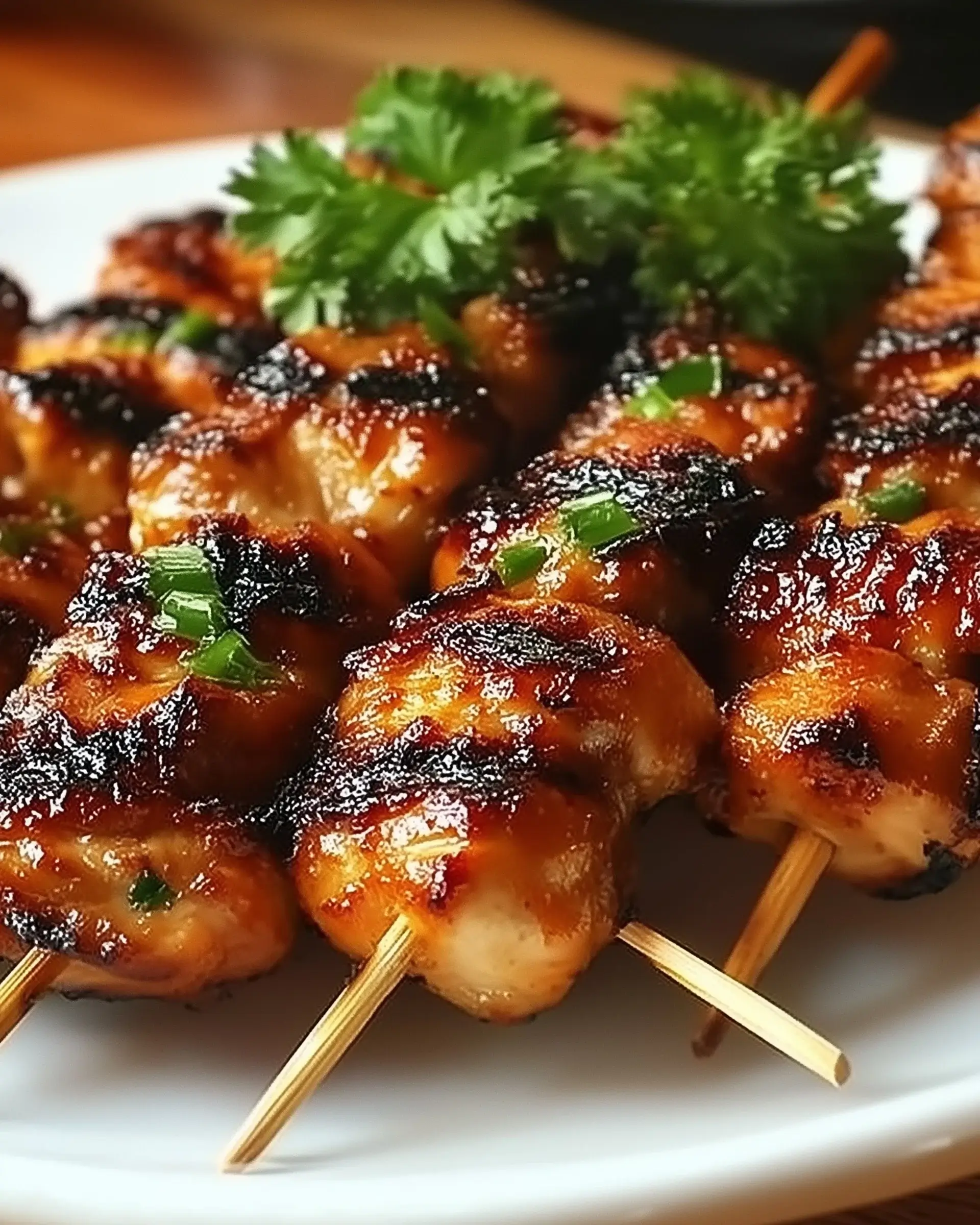 Grilled Thai Coconut Chicken Skewers – Juicy, Creamy Delight!