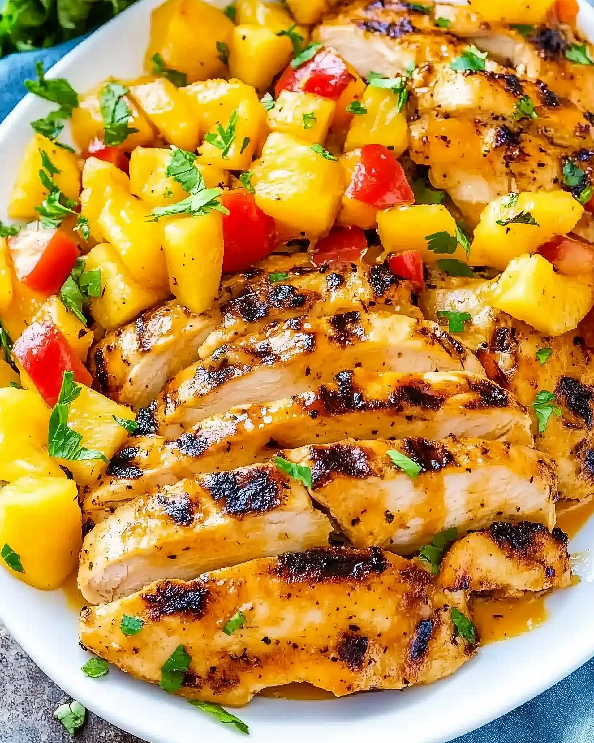 Grilled Mango Pineapple Chicken: A Tropical Delight Awaits!