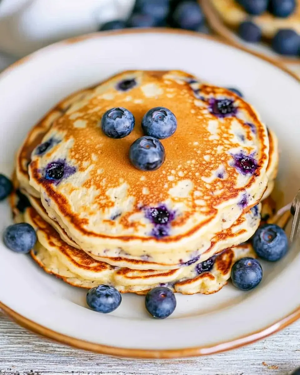 Greek Yogurt Blueberry Pancakes: A Fluffy Delight Awaits!