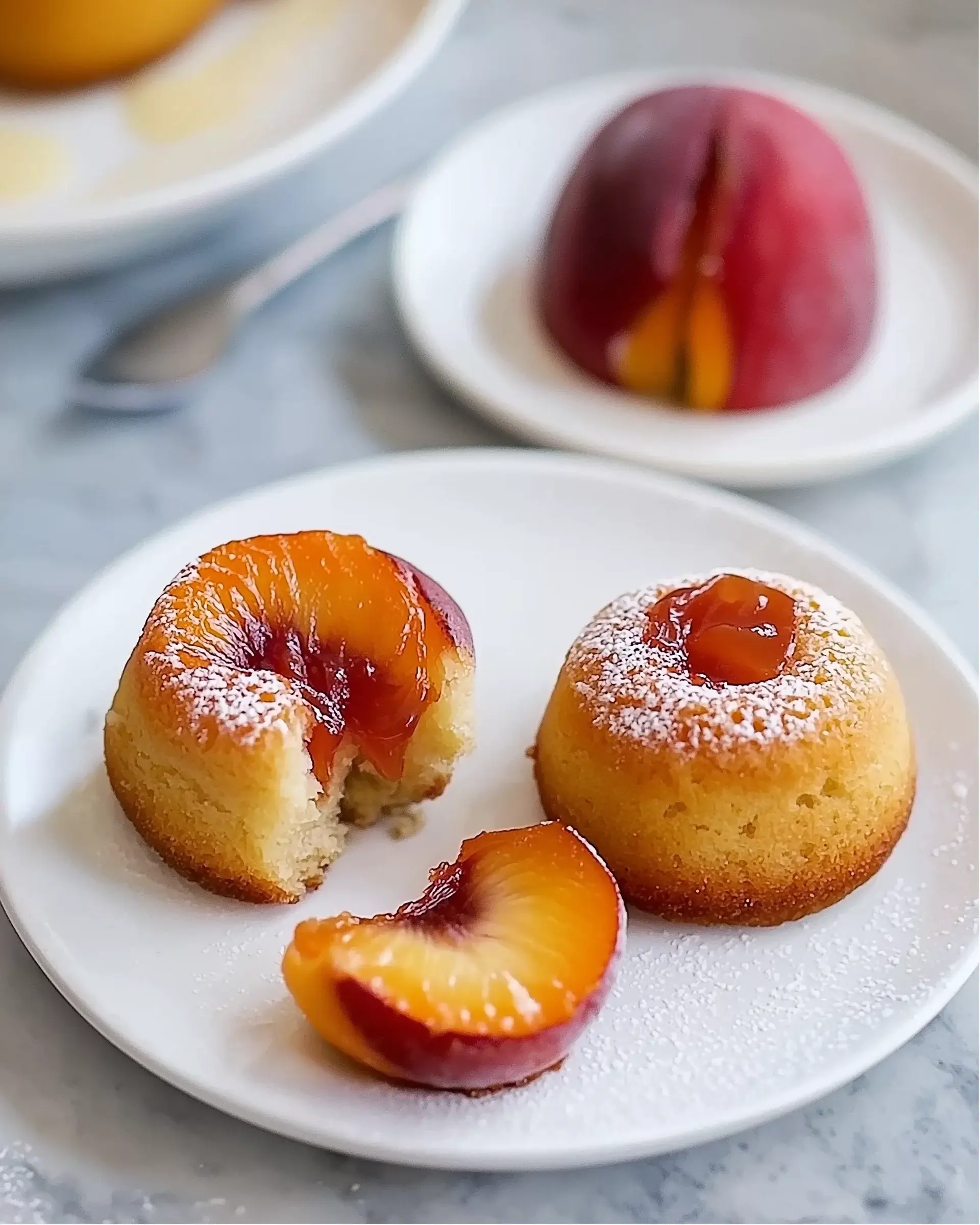 Peach Upside Down Mini Cakes: Delightful and Easy Recipe!