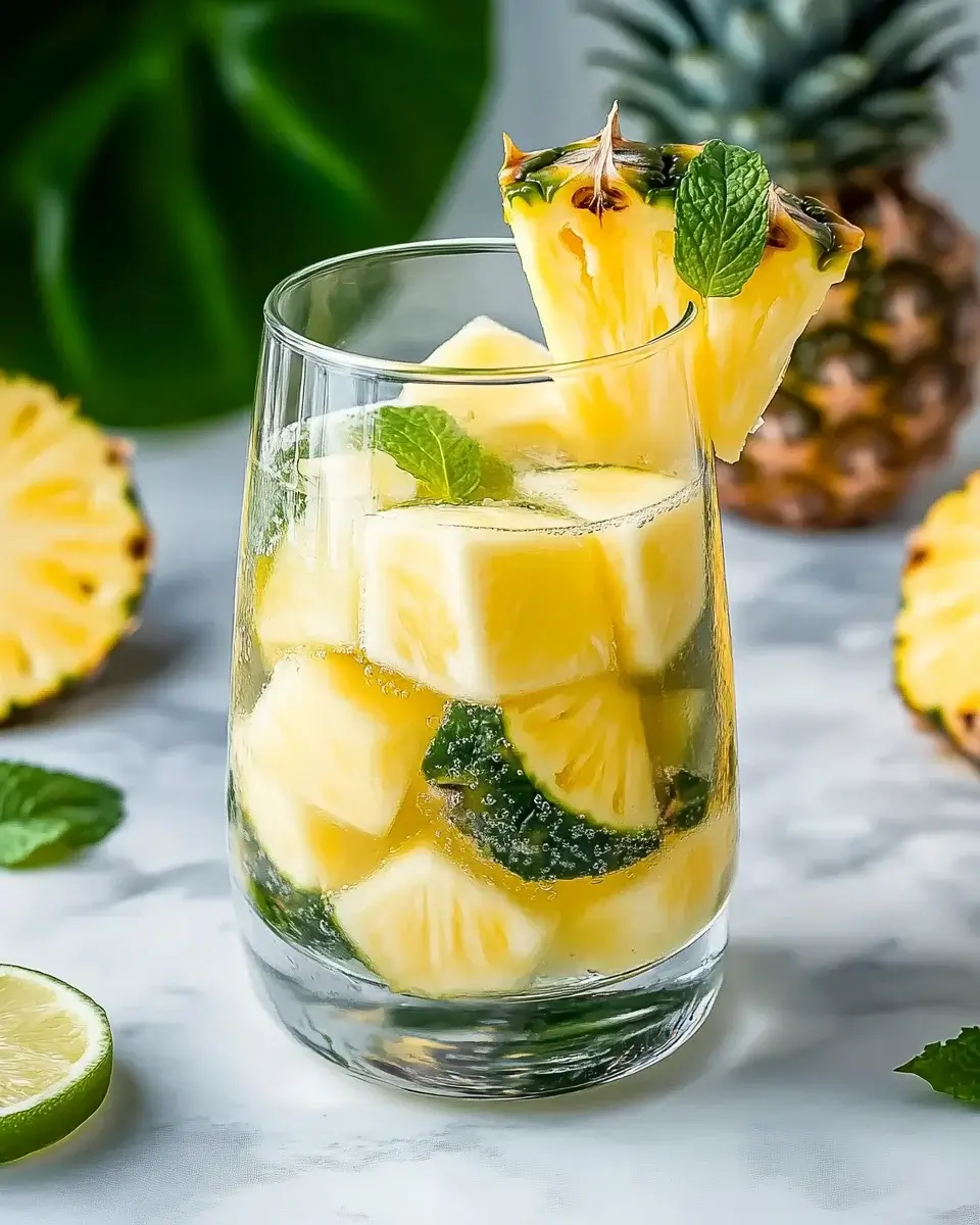 Cool Pineapple Infused Water: Refresh Your Hydration Today!
