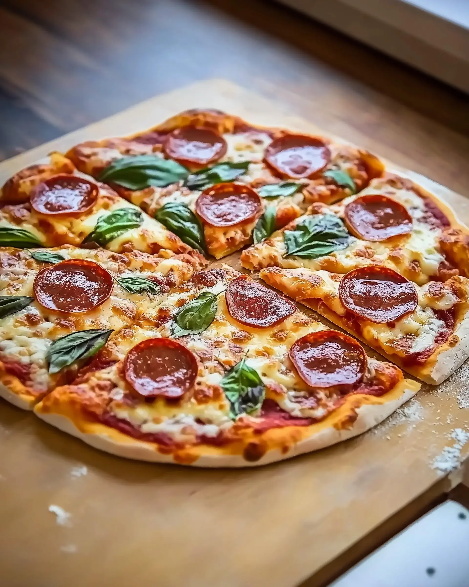 Tavern-Style Sourdough Pizza: A Crispy Delight Awaits!