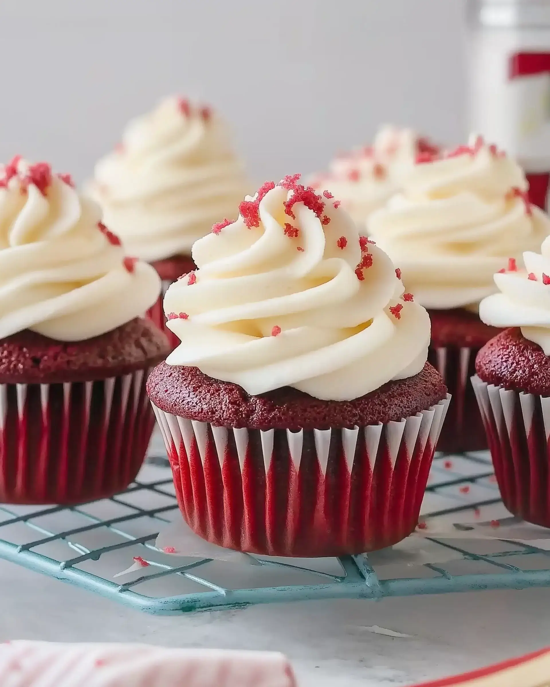 The Best Red Velvet Cupcakes (with cream cheese frosting) made easy!